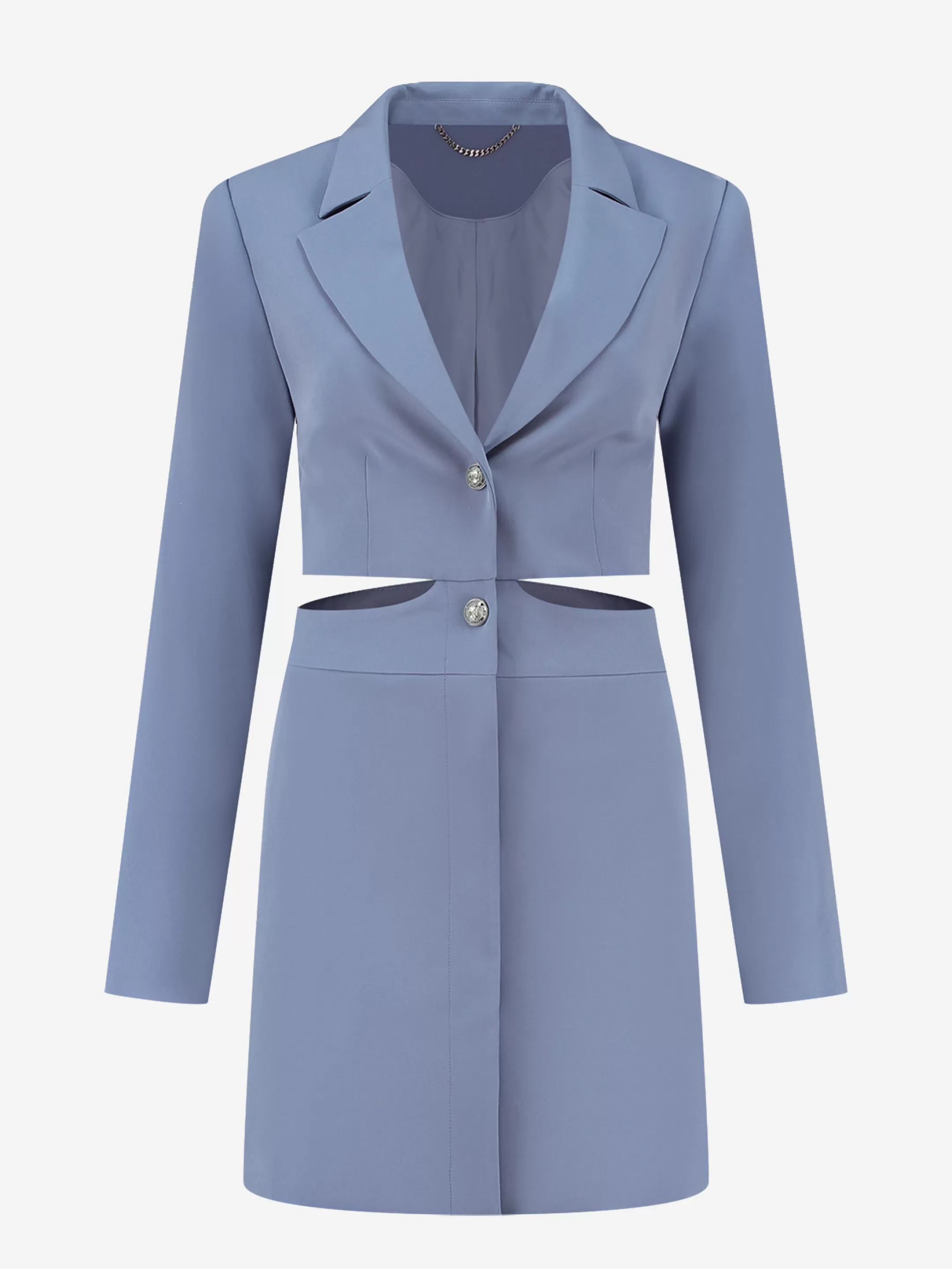 Fashion NIKKIE Blazer dress with cut-out Infinity Blue