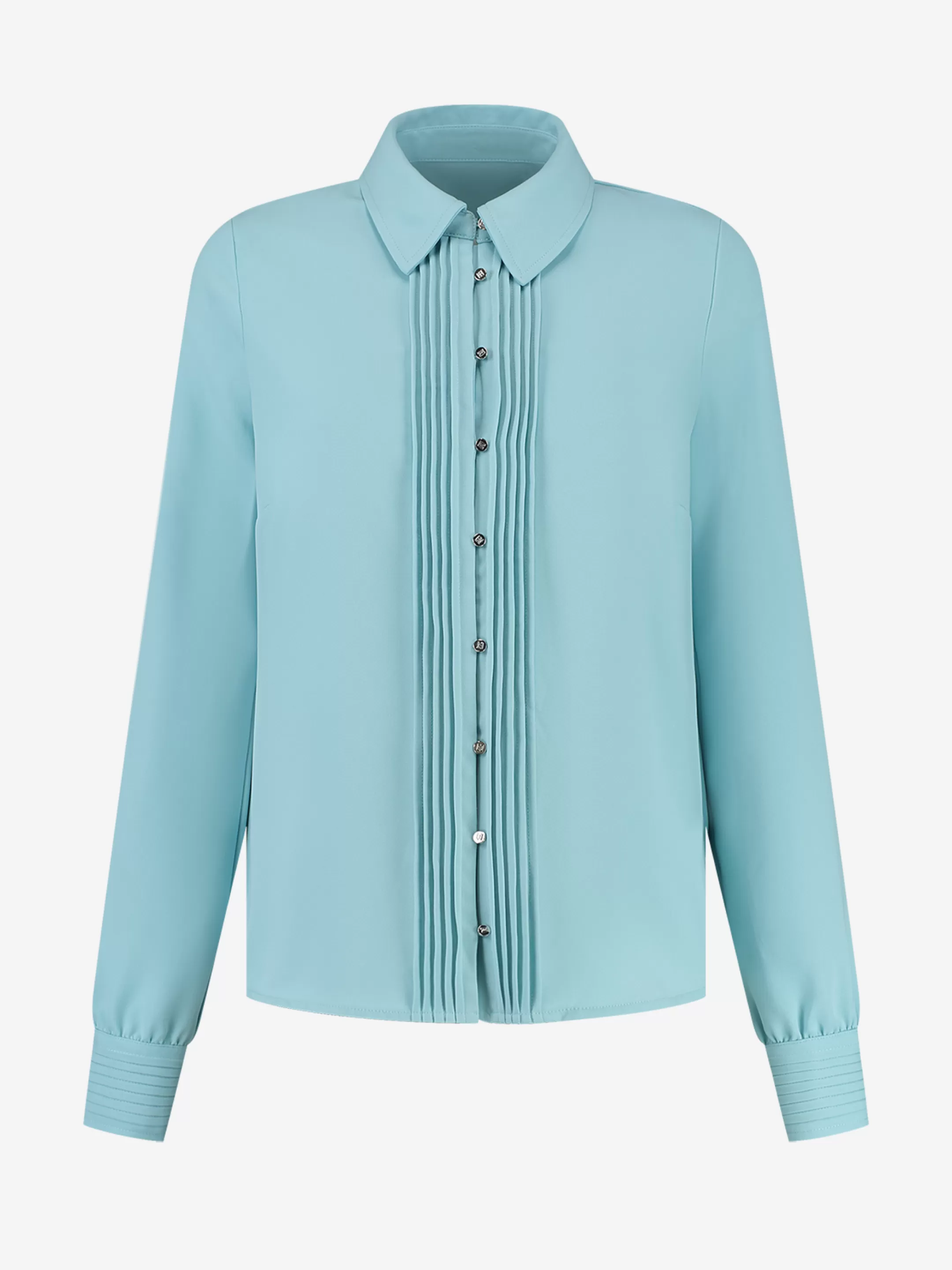 Hot NIKKIE Blouse with details Pool