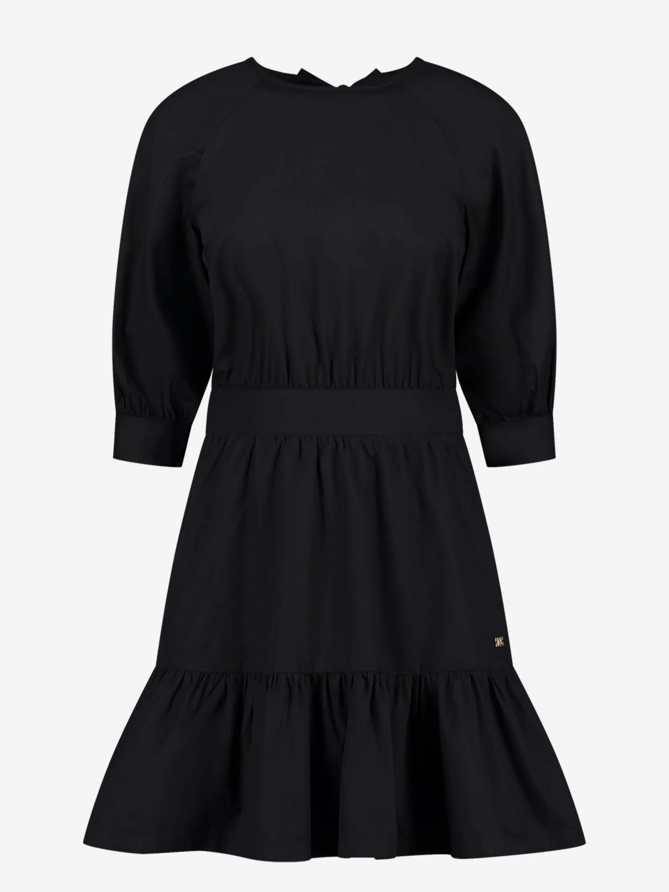 Sale NIKKIE Bow dress with elastic waist Black