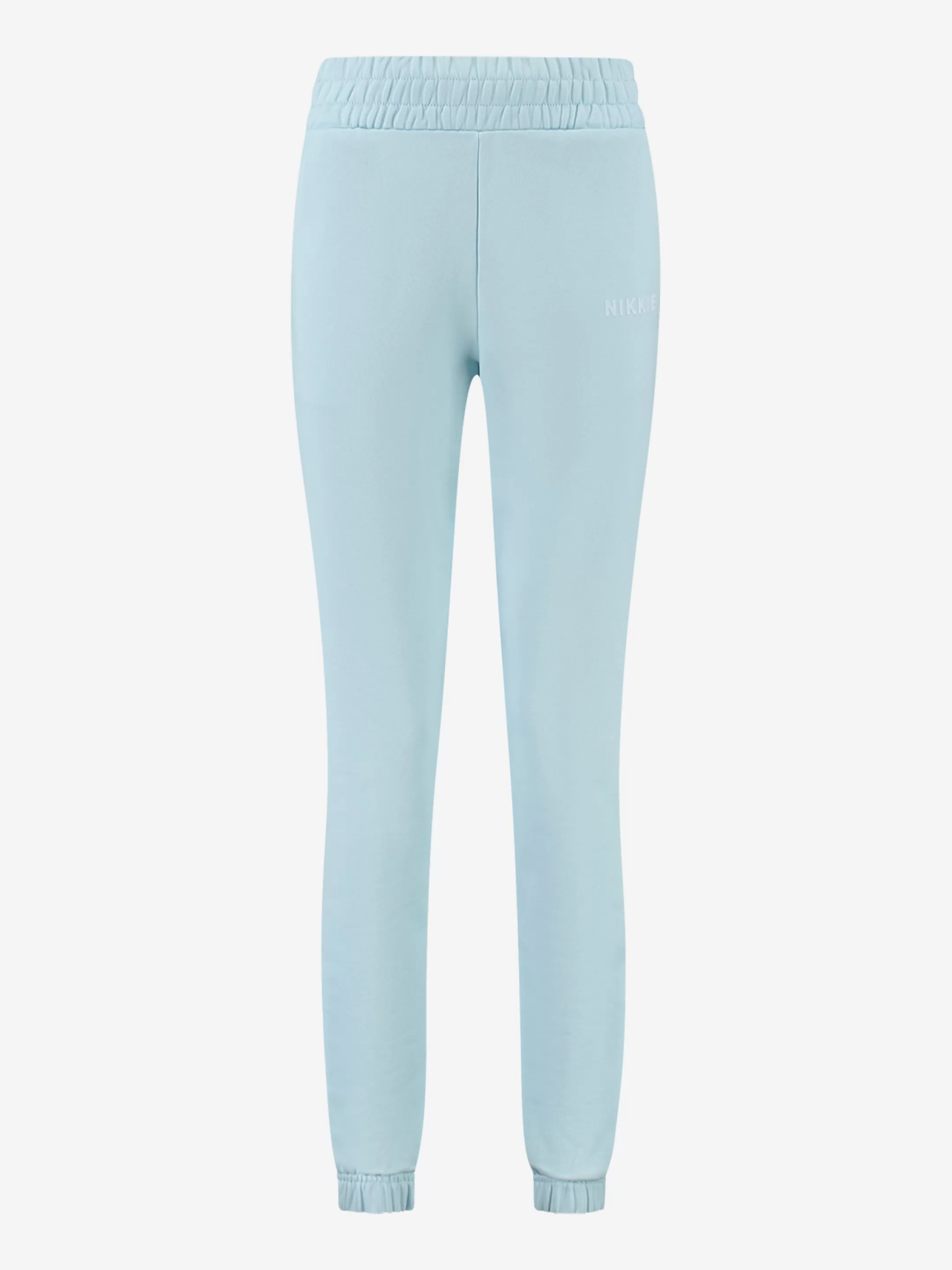 Discount NIKKIE Comfortable High waist Sweatpants Light Blue