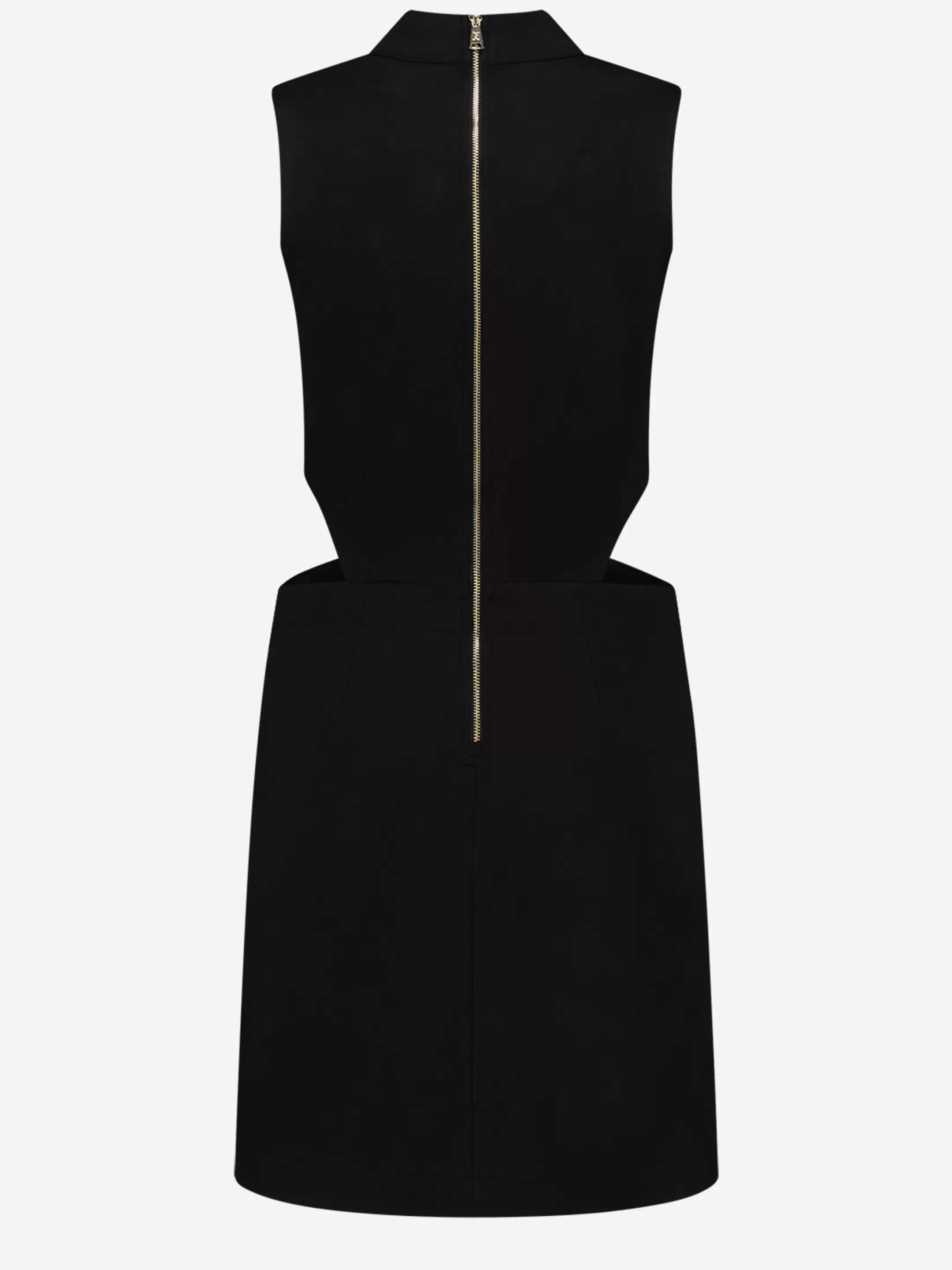 Hot NIKKIE Cut-out Sleeveless dress with high neck Black