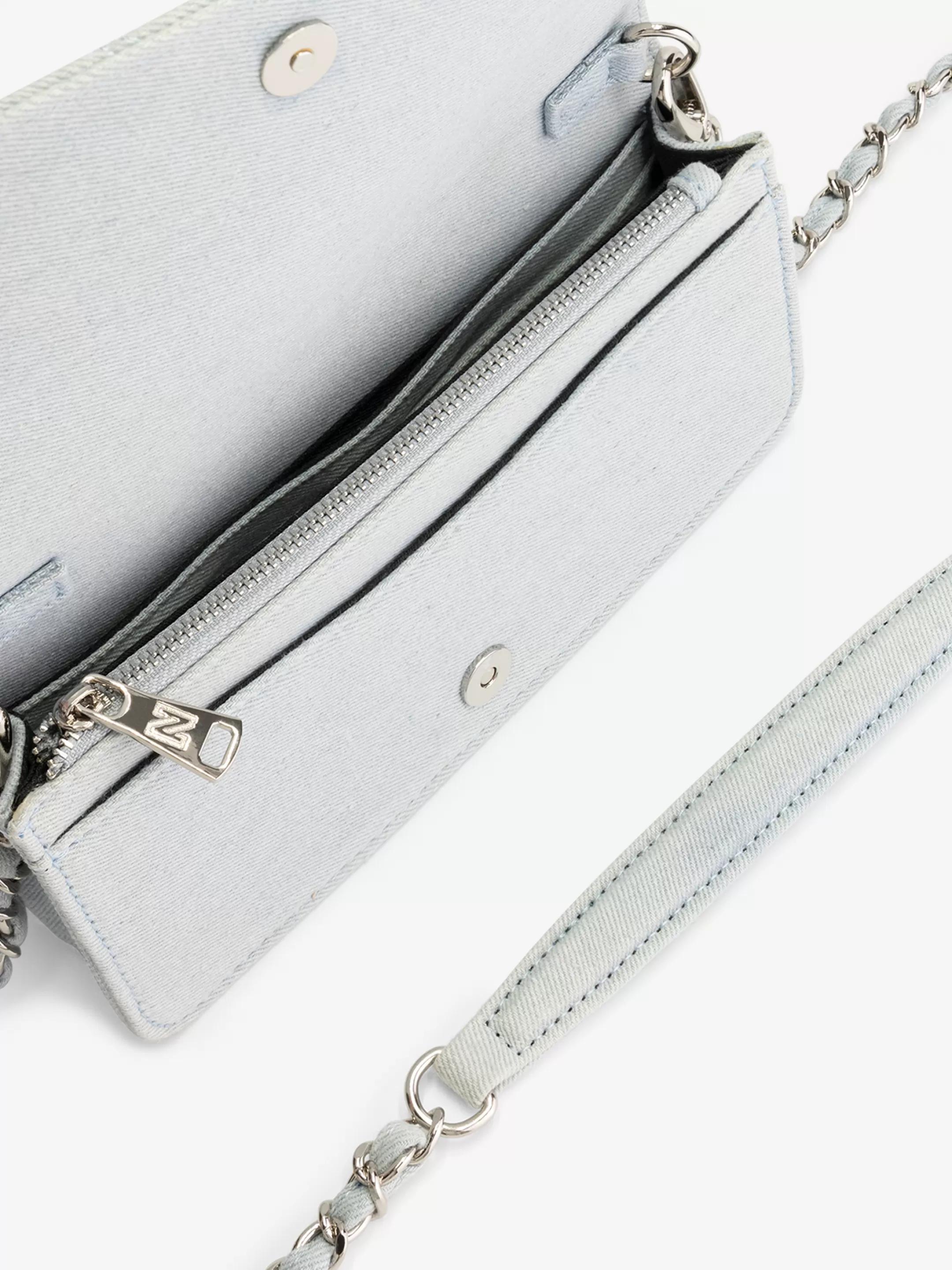 Outlet NIKKIE Denim shoulderbag Blue denim