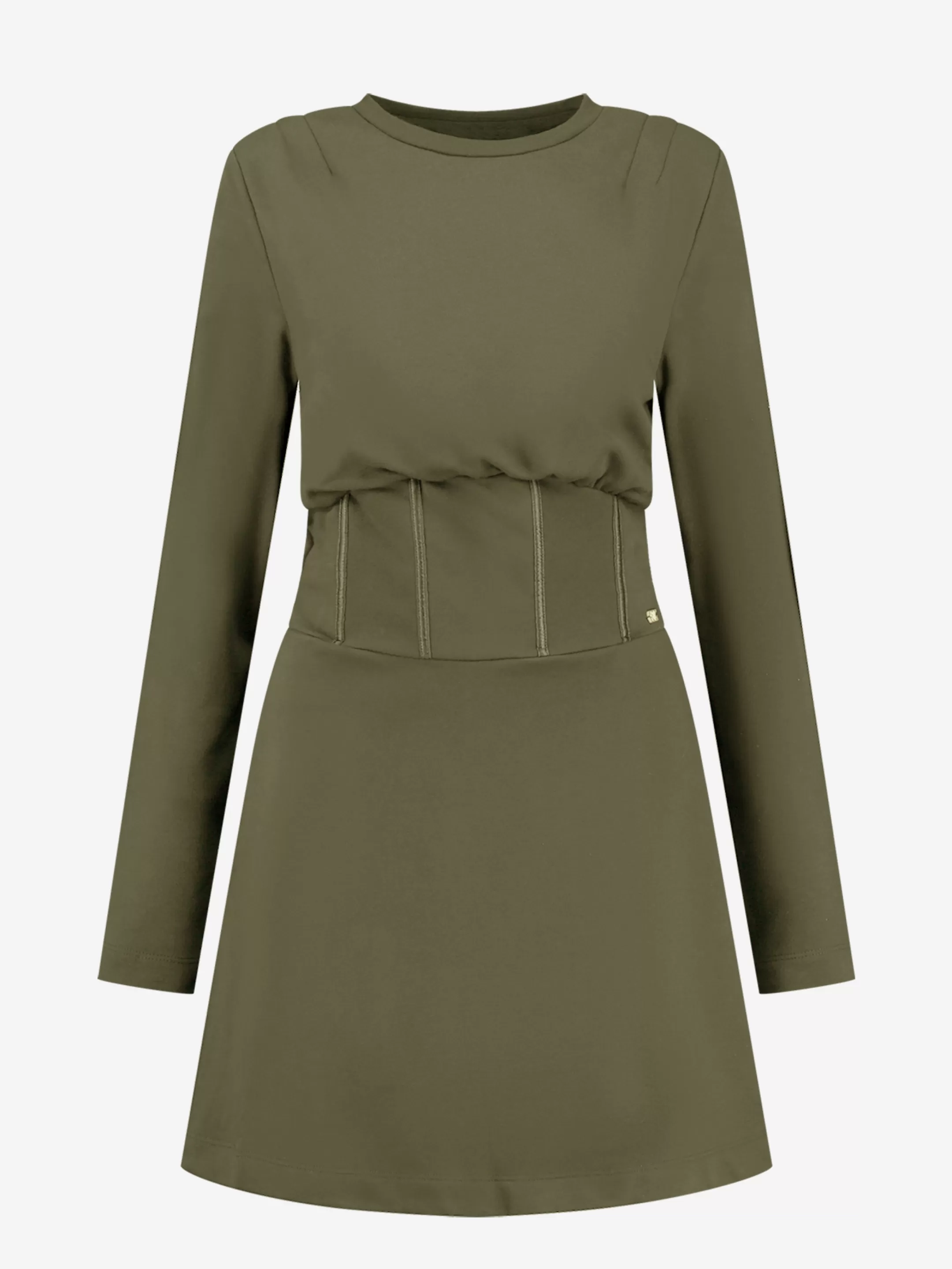 New NIKKIE Dress with corset Combat Green