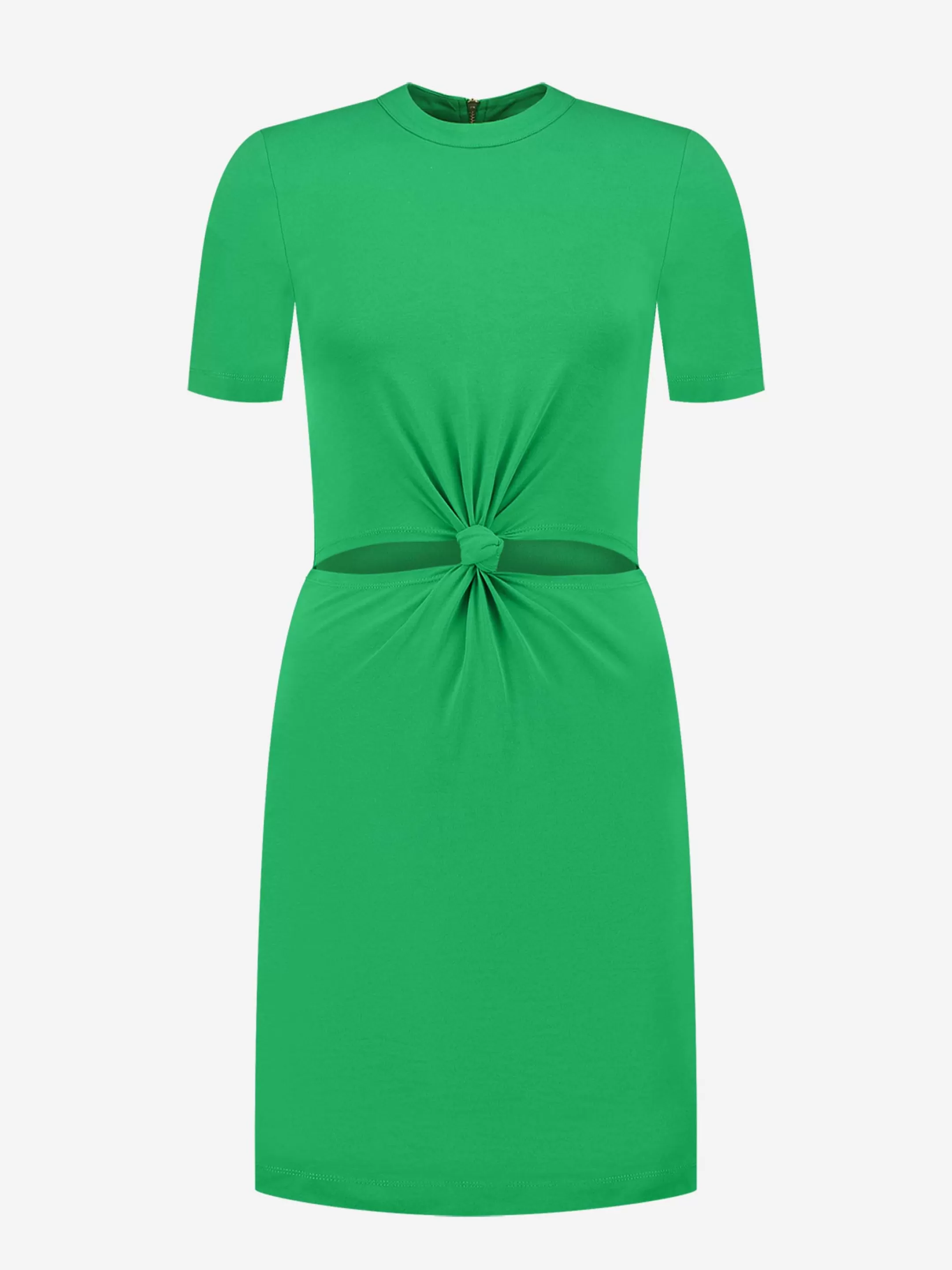 Fashion NIKKIE Fitted dress with knot Fern Green