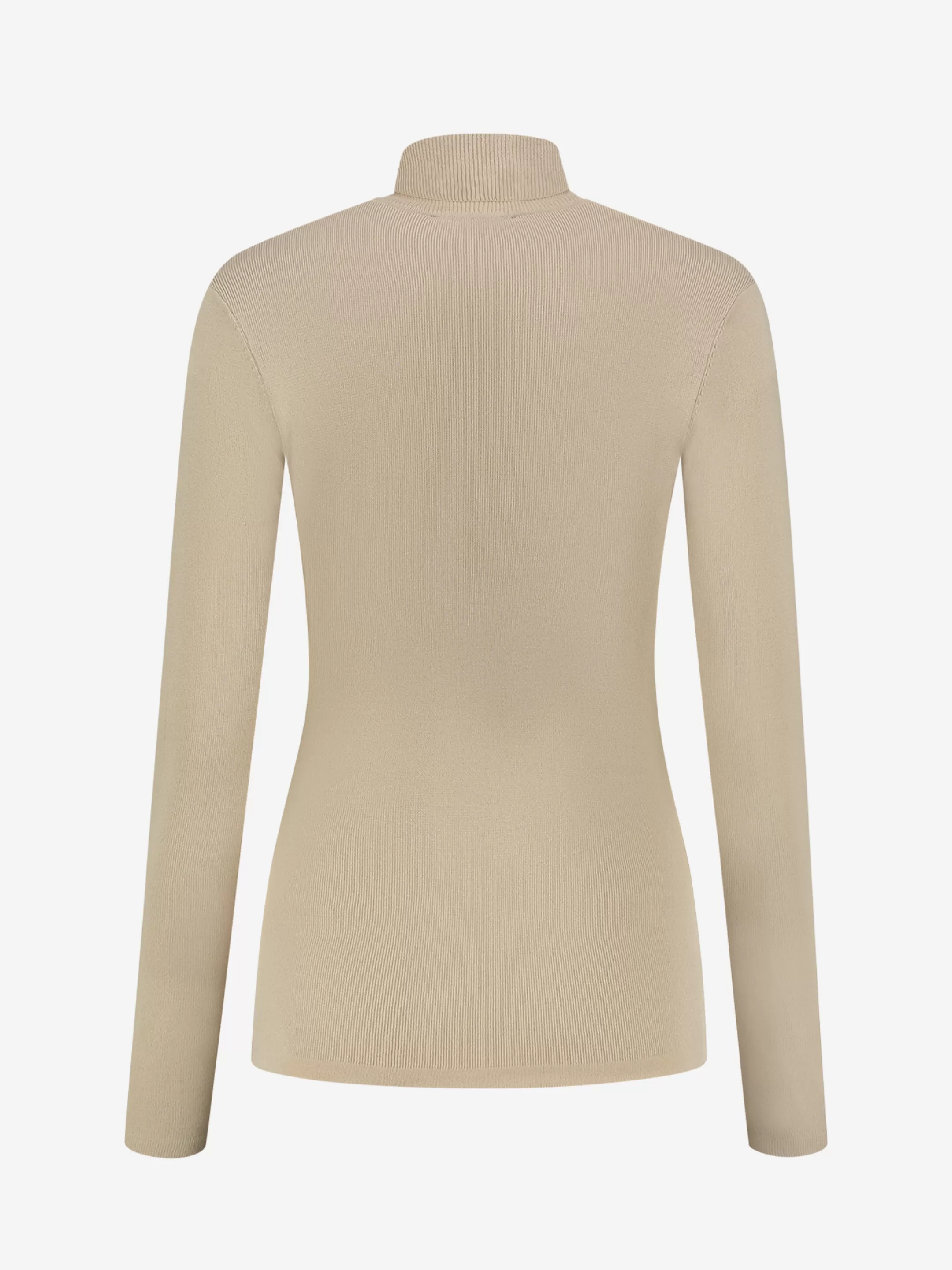 Shop NIKKIE Fitted longsleeve with turtle neck   Hummus