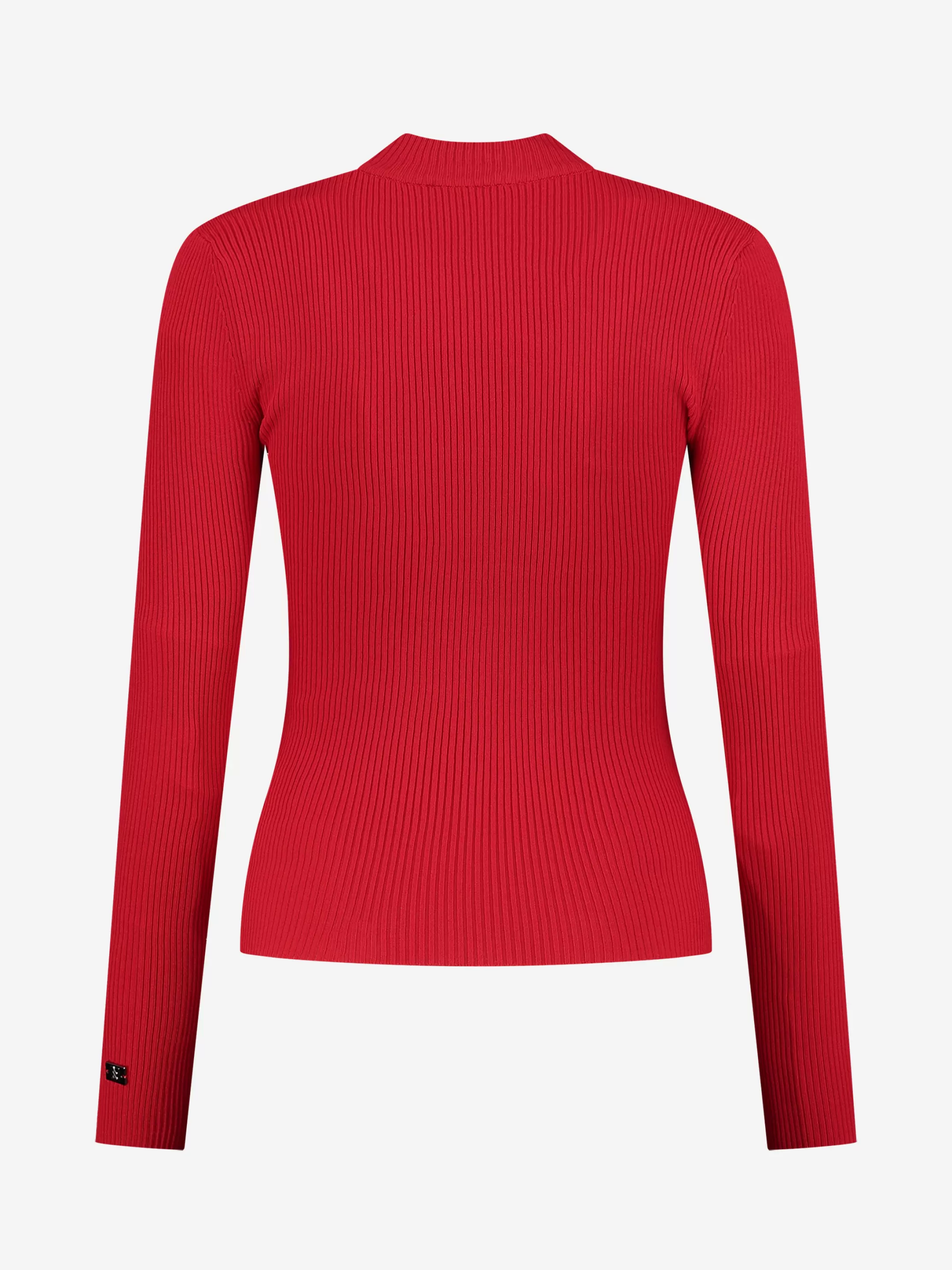 Clearance NIKKIE Fitted rib top Racing Red