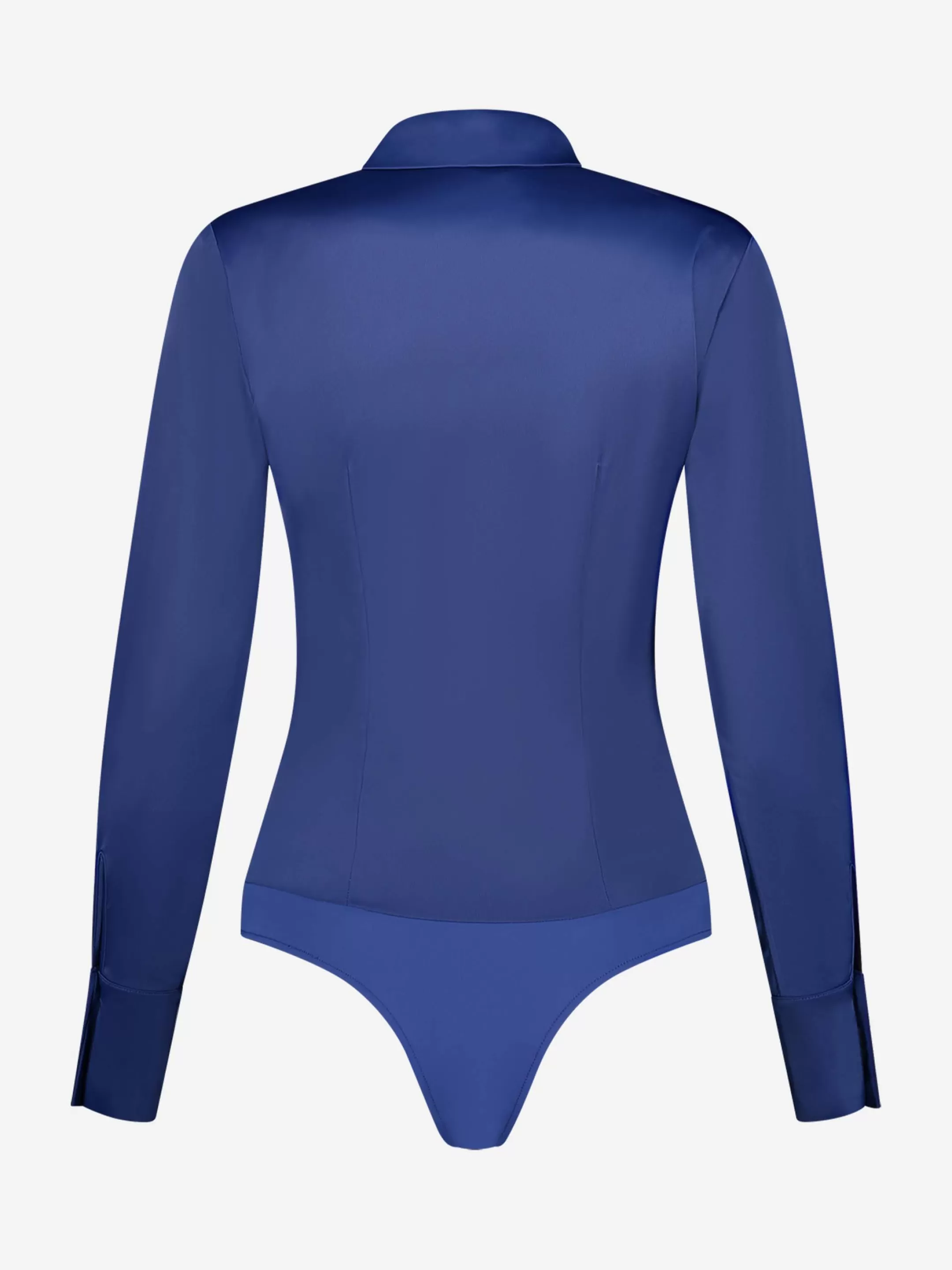 Sale NIKKIE Fitted satin look body Royal Blue