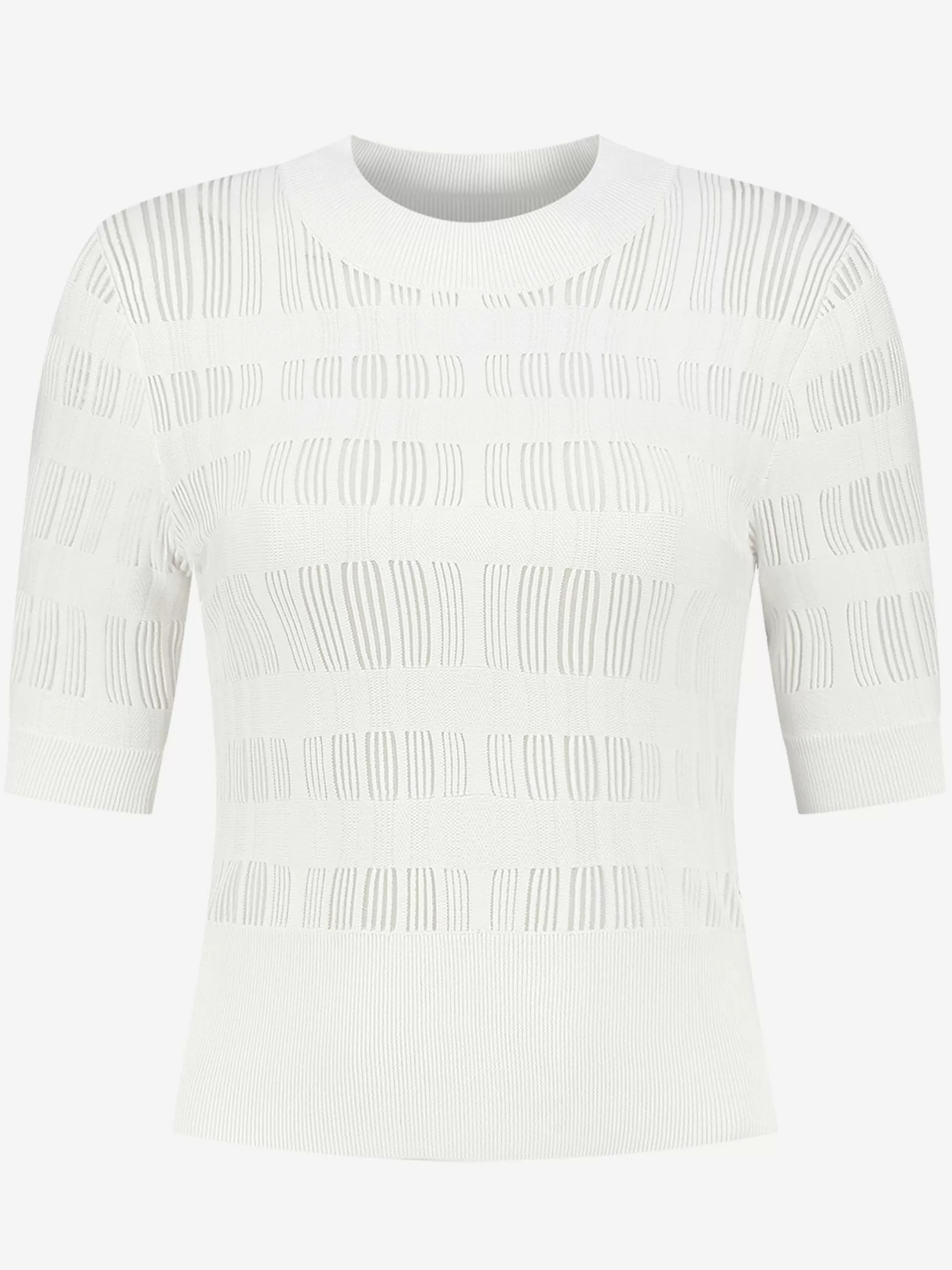 Sale NIKKIE Fitted semitransparent top Star White