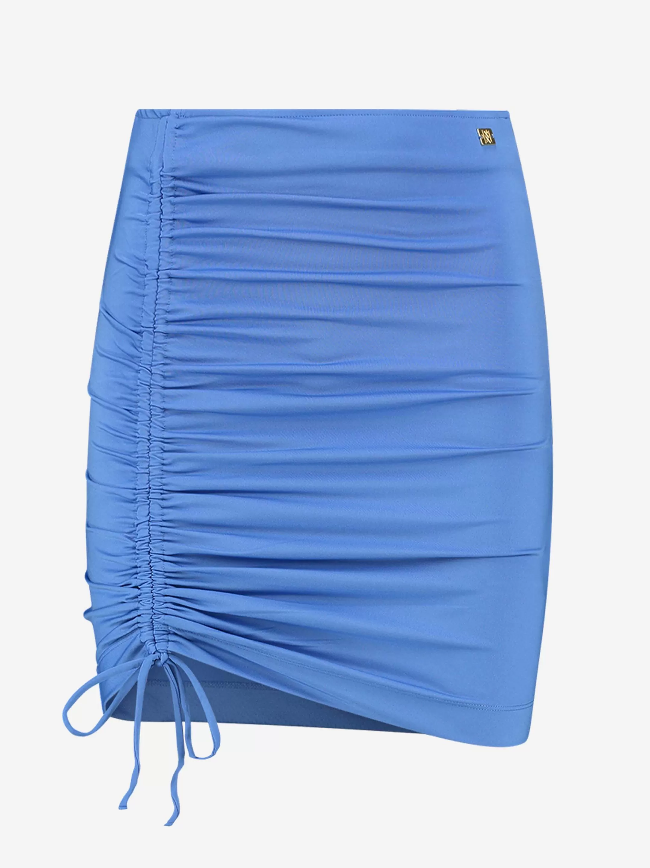 Flash Sale NIKKIE Fitted skirt with drawcord Blue Lagoon