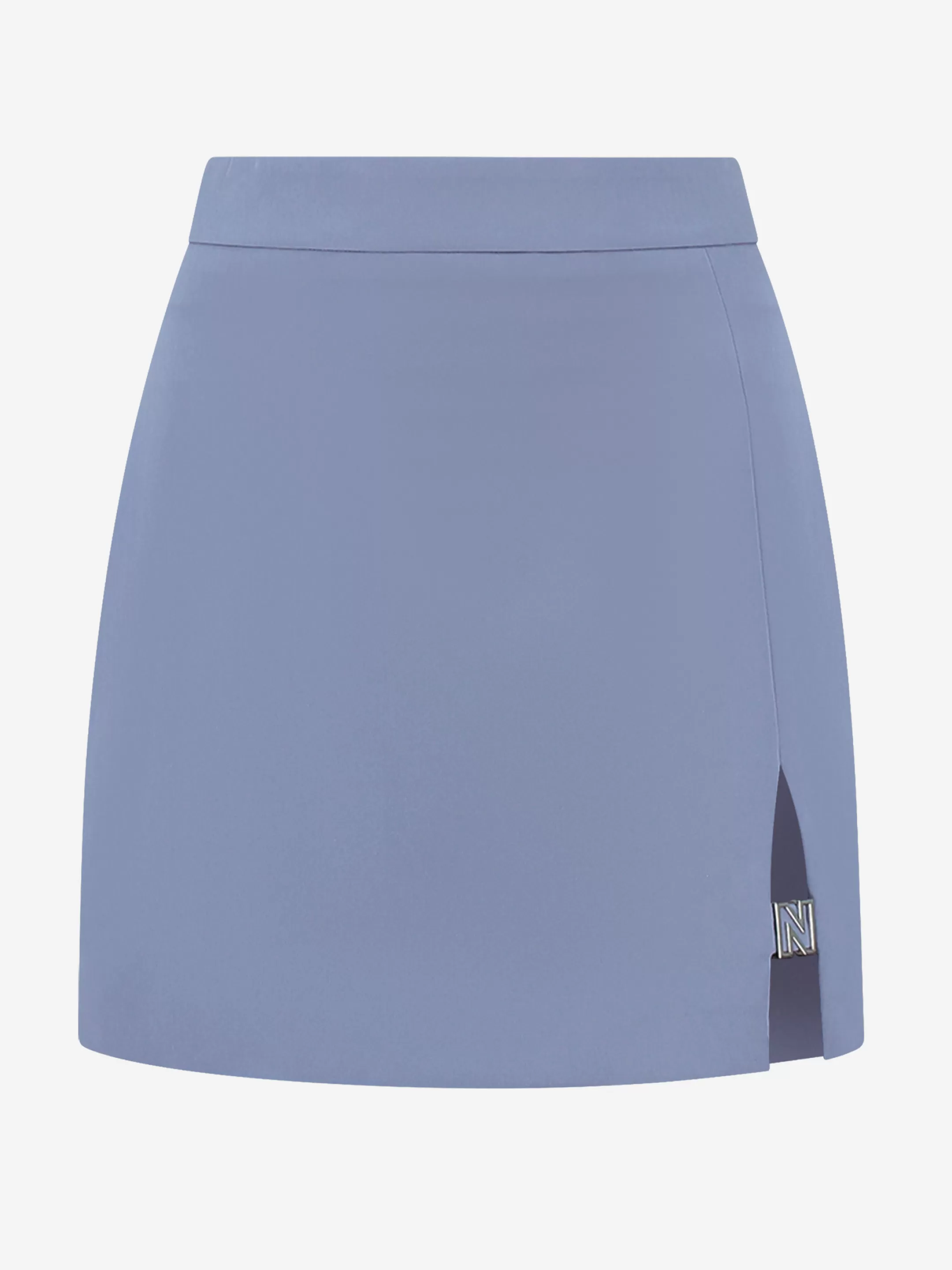New NIKKIE Fitted skirt with slit Infinity Blue
