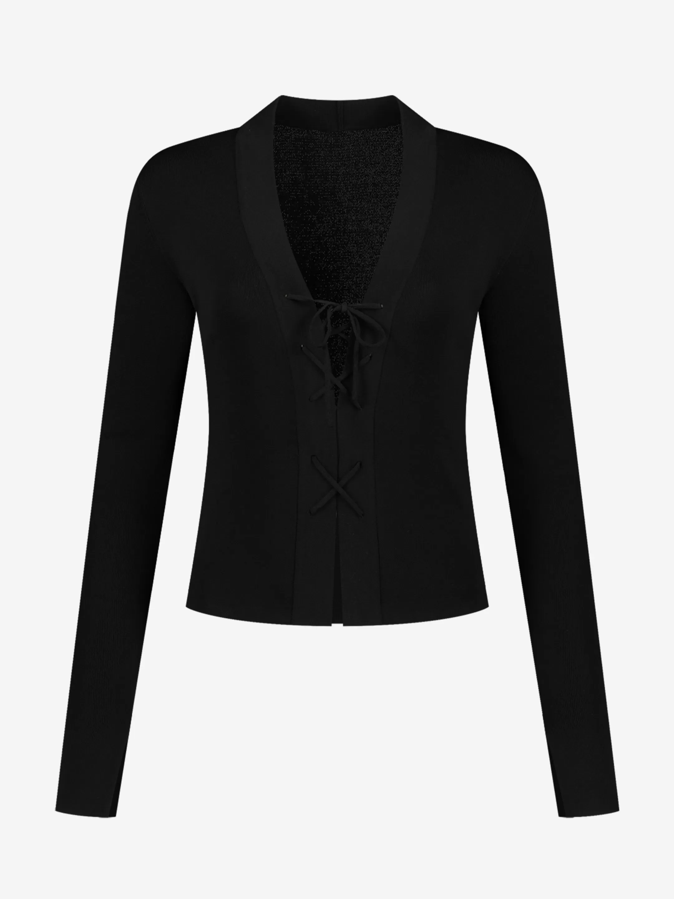 New NIKKIE Fitted Top with cord Black