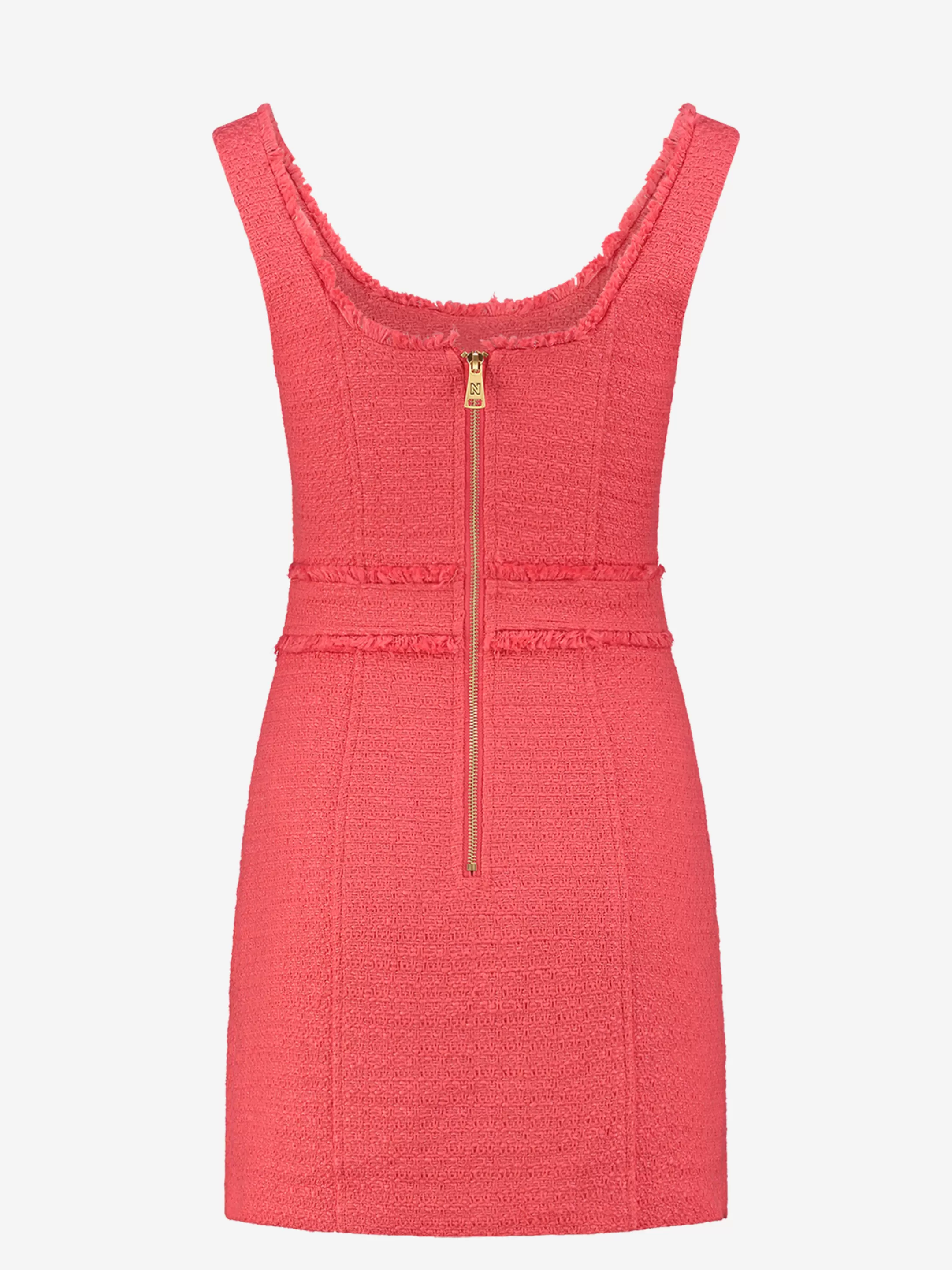 Outlet NIKKIE Fitted tweed dress Electric
