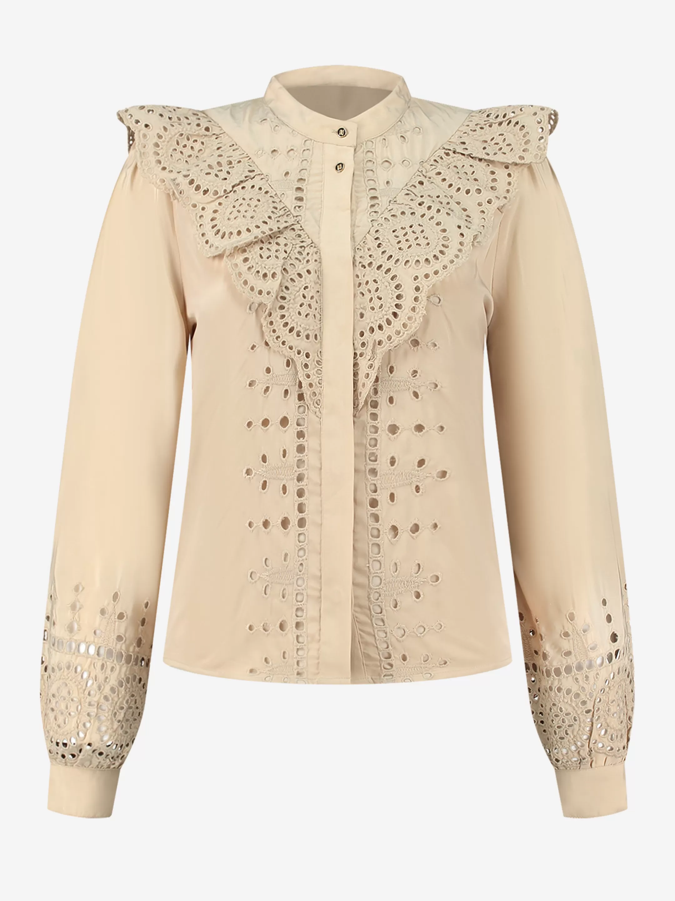 Online NIKKIE Lace blouse Hummus
