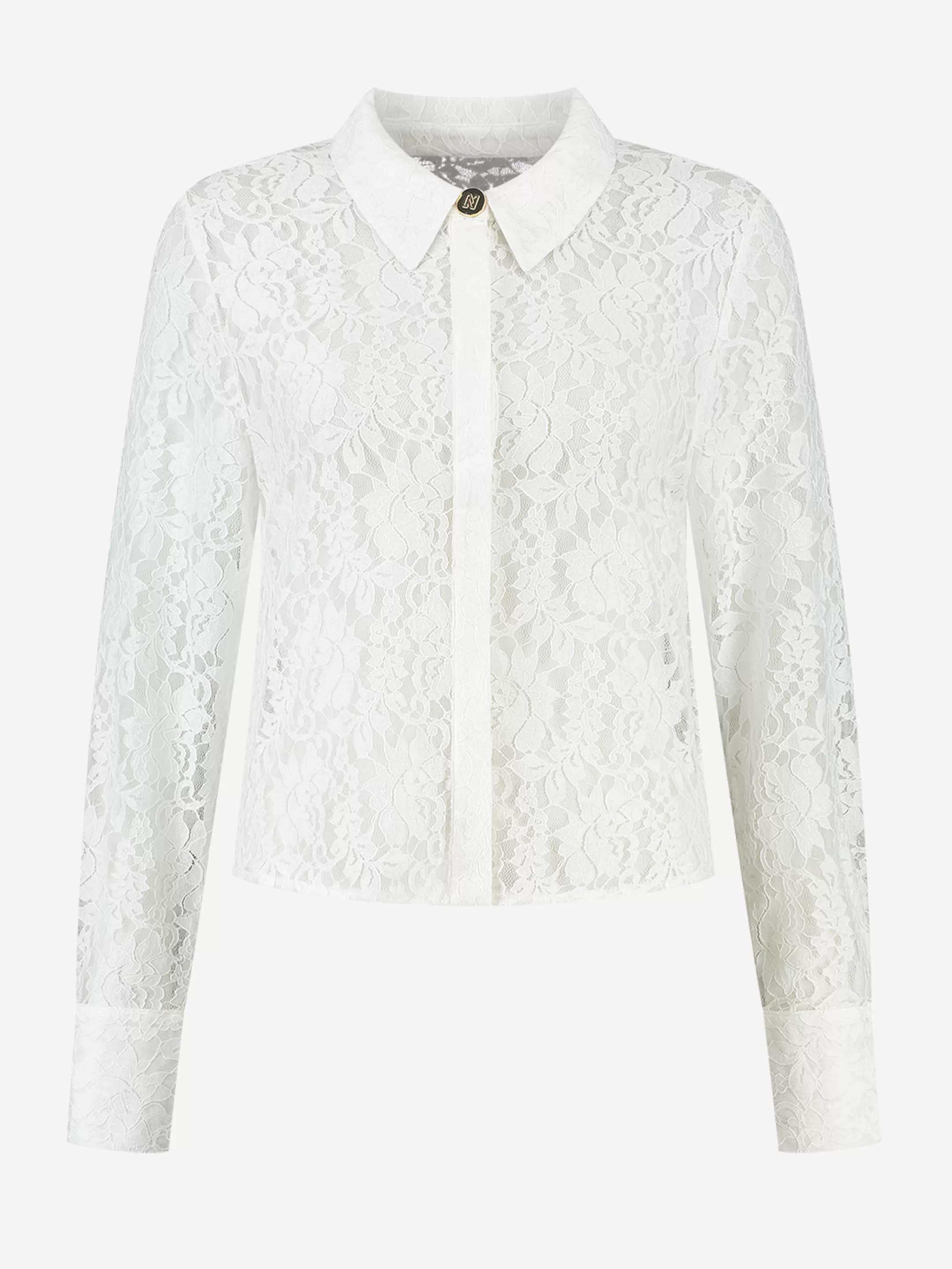 Online NIKKIE Lace blouse Star White