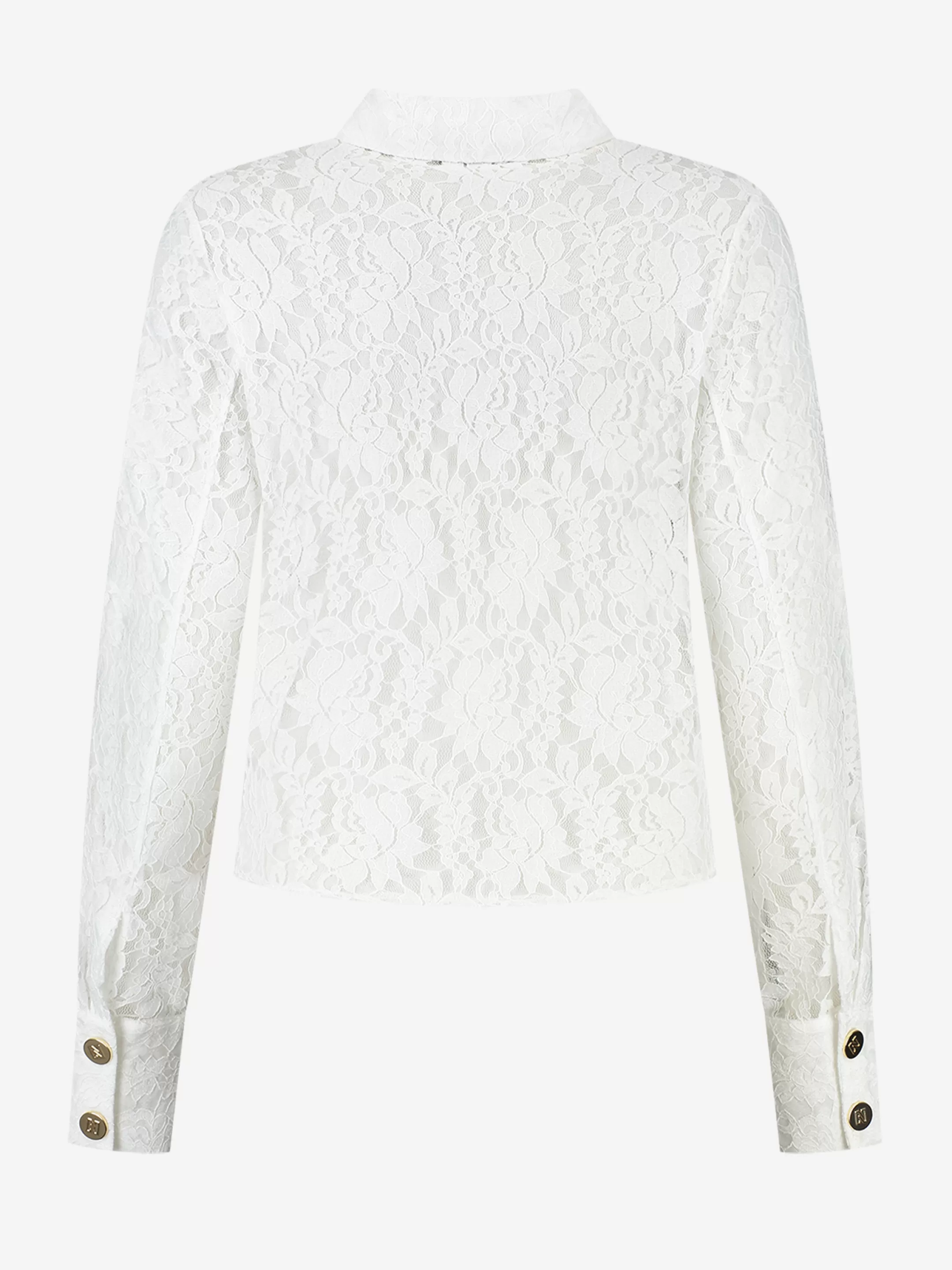 Online NIKKIE Lace blouse Star White