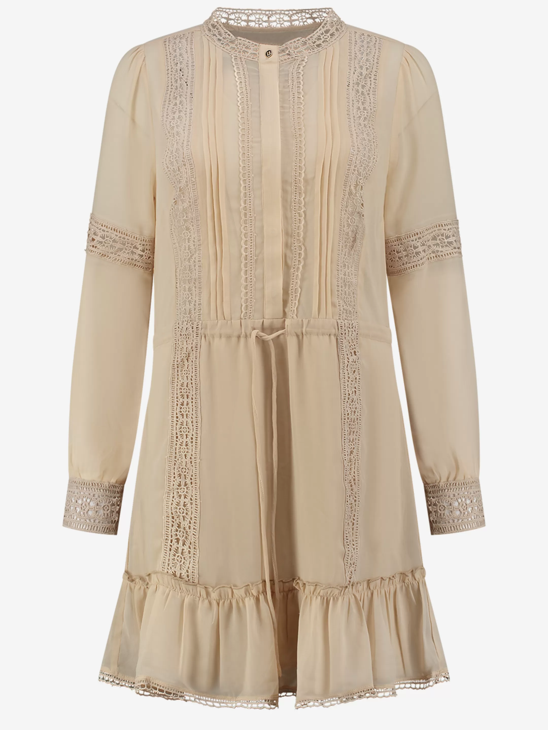 Sale NIKKIE Lace dress with cord Dust