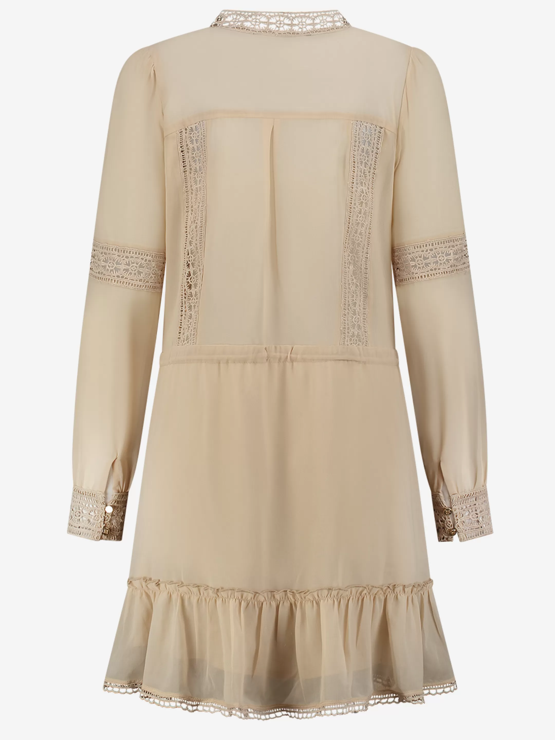 Sale NIKKIE Lace dress with cord Dust