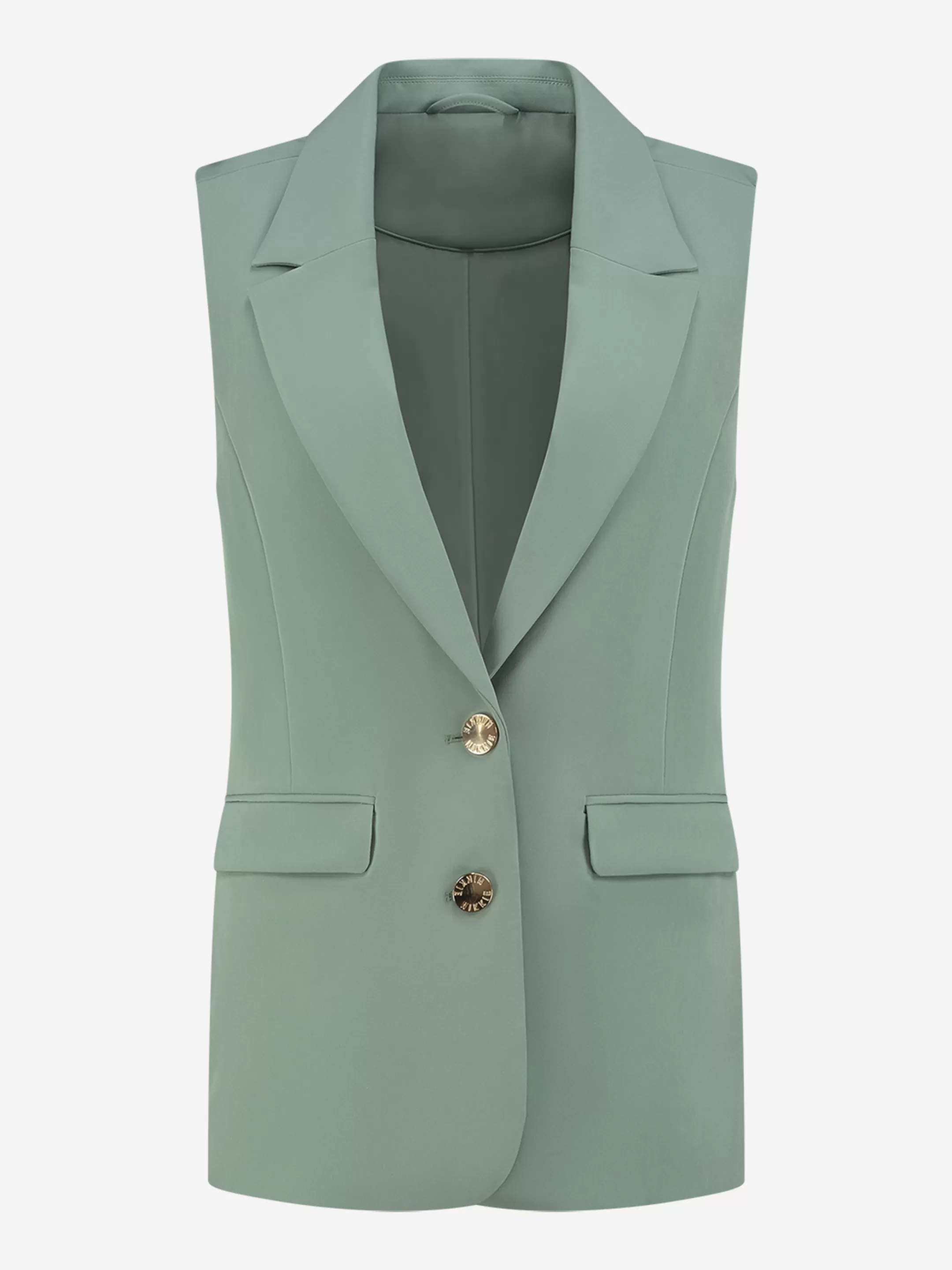 Sale NIKKIE Loise Waistcoat Sage Green