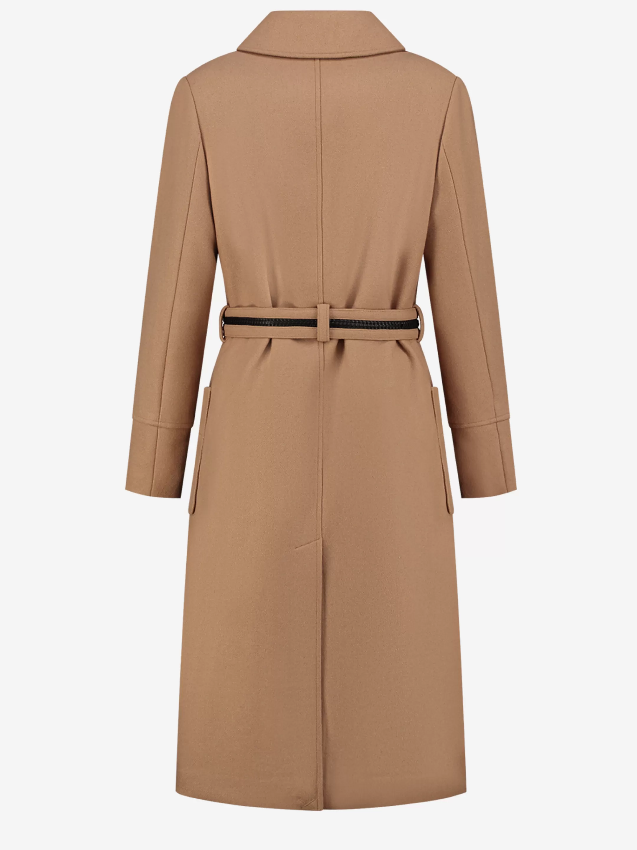 Hot NIKKIE Long coat with big pockets Caramel