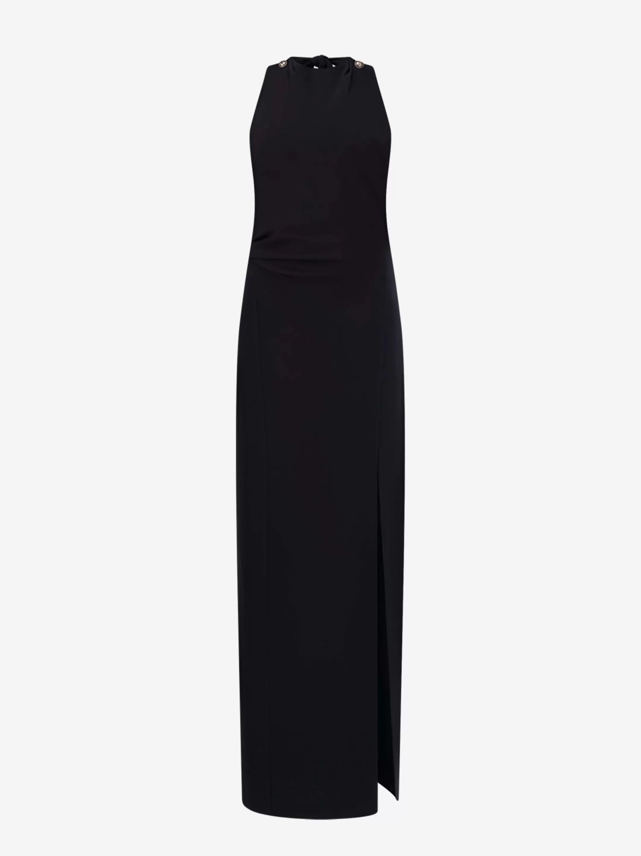 Flash Sale NIKKIE Maxi dress with halter and slit Black