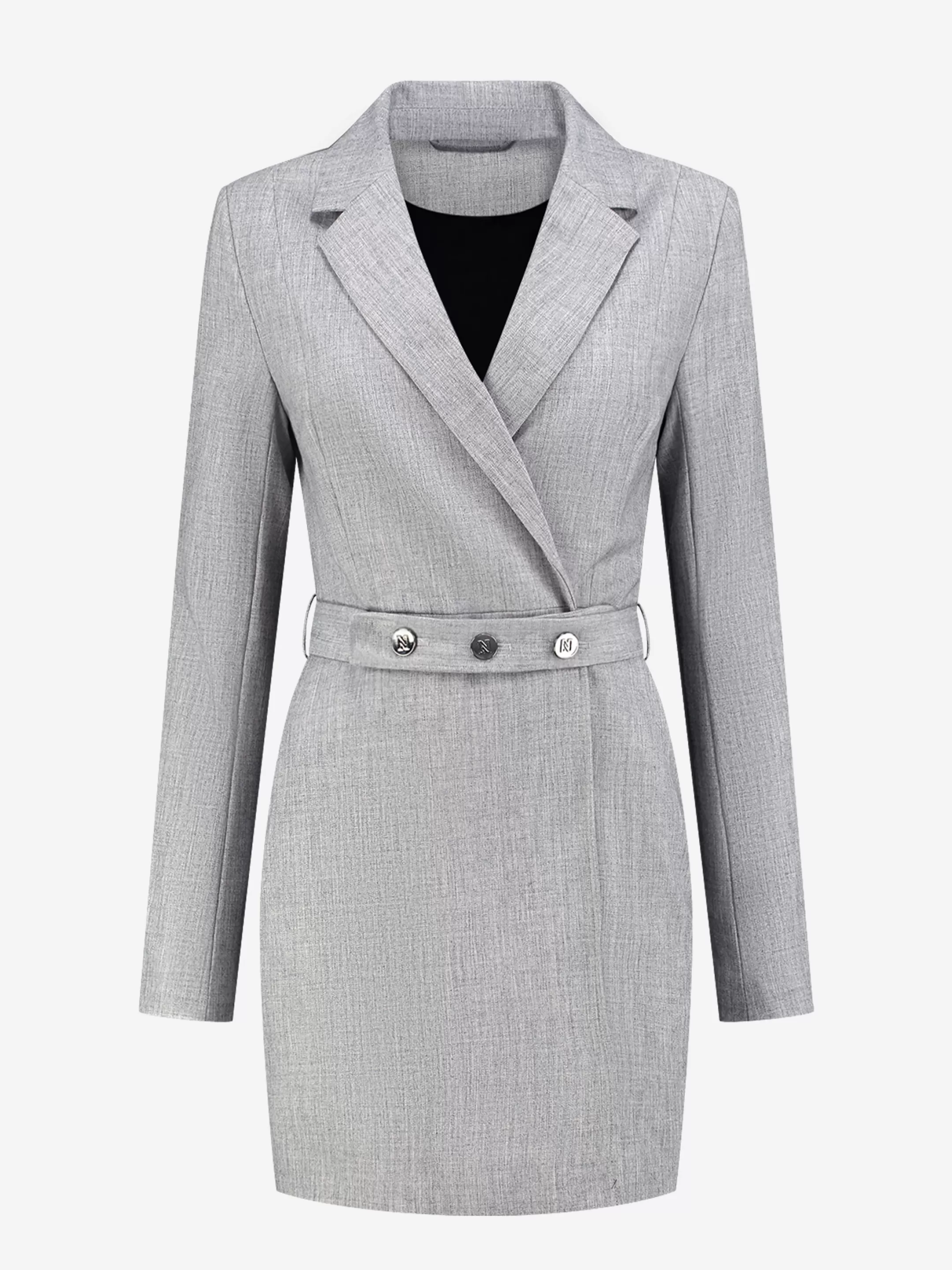Outlet NIKKIE Melange Blazer dress Graphite