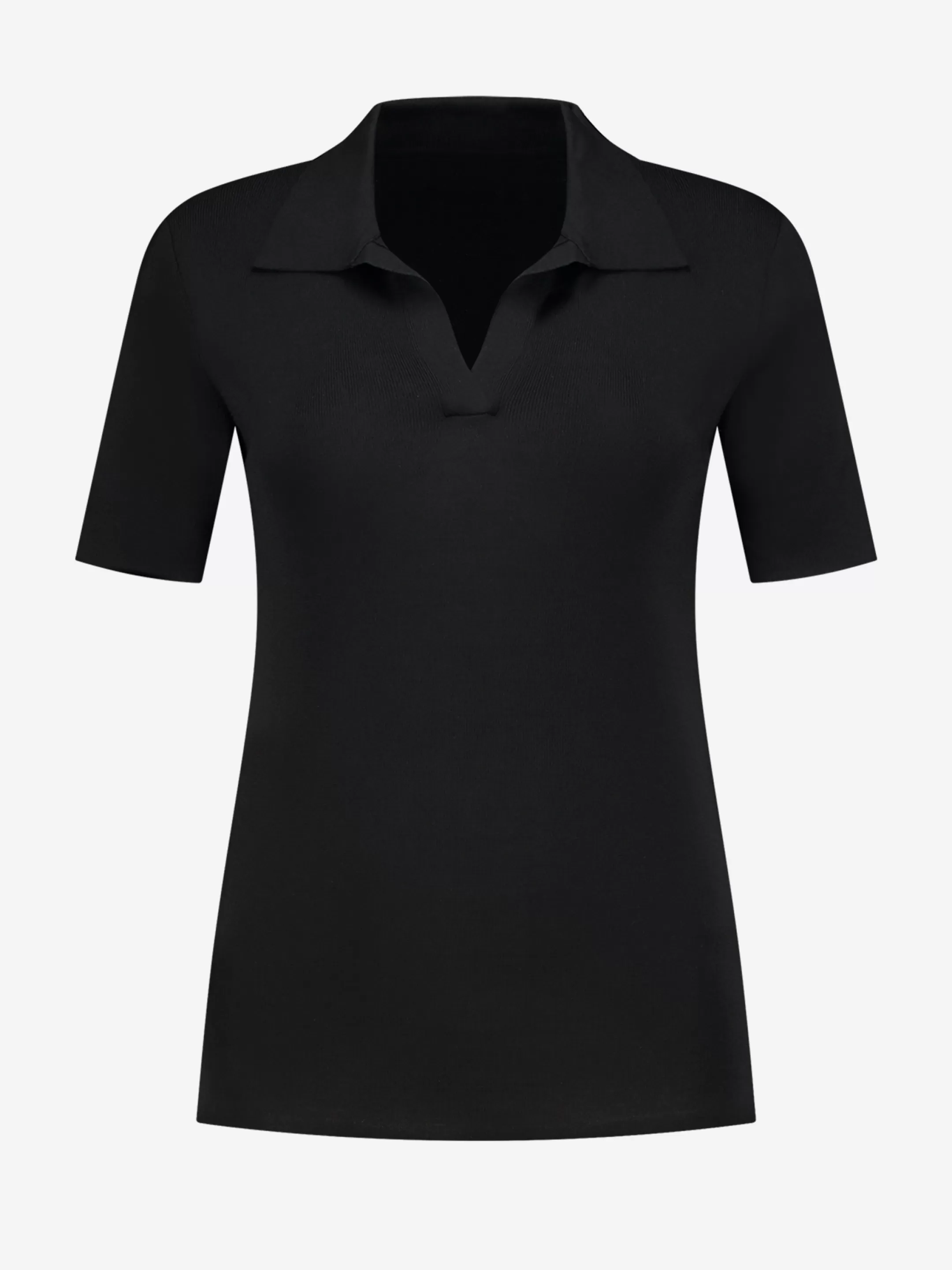 Flash Sale NIKKIE Polo top met korte mouwen Black