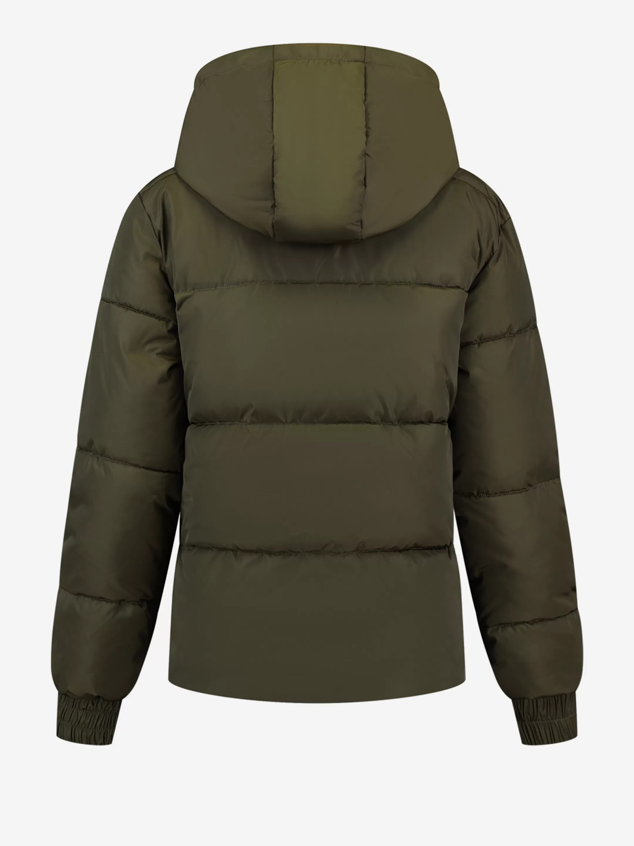 Cheap NIKKIE Puffer Coat with hood Army
