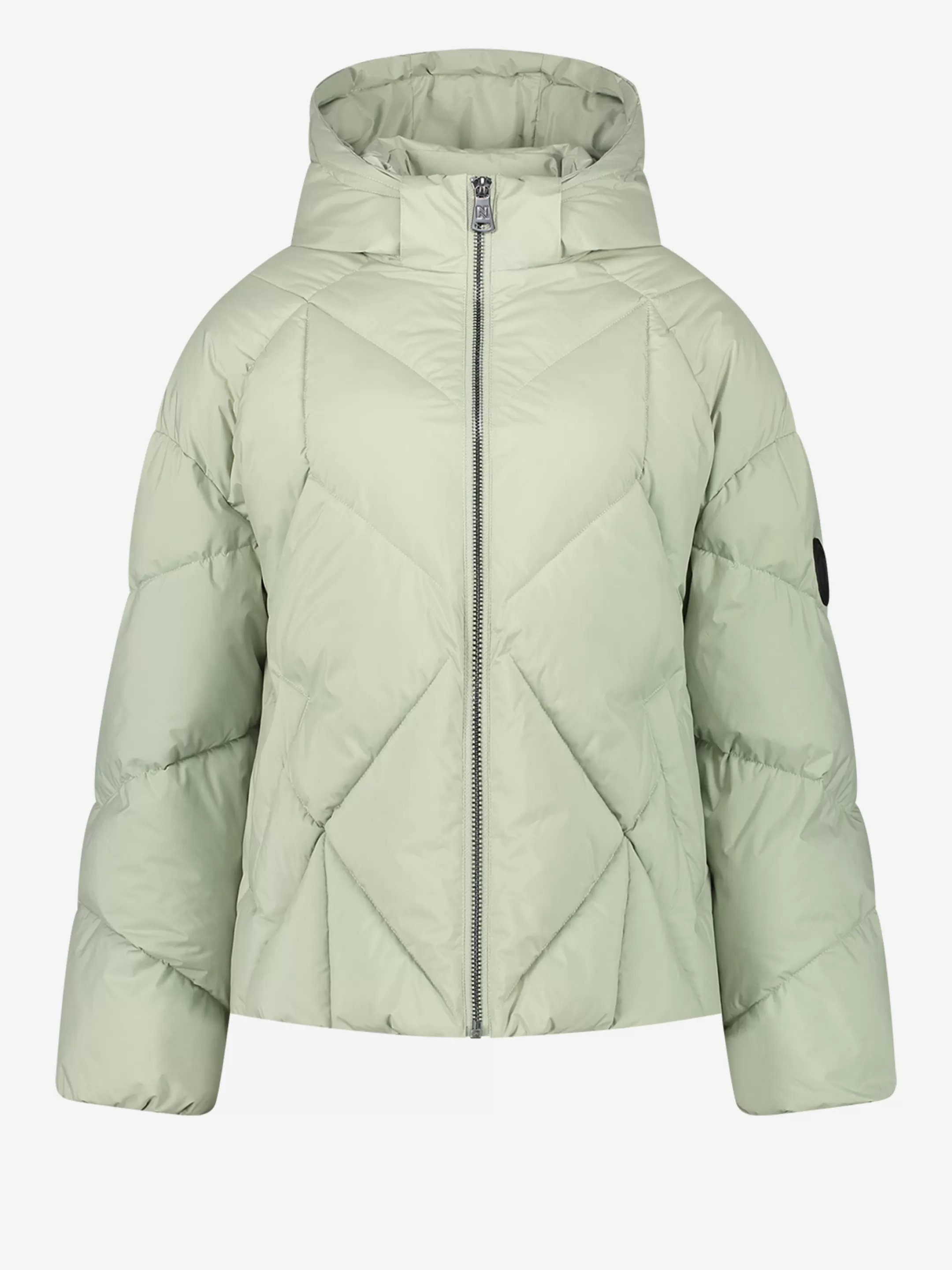 Cheap NIKKIE Puffer coat with hood Sage Green