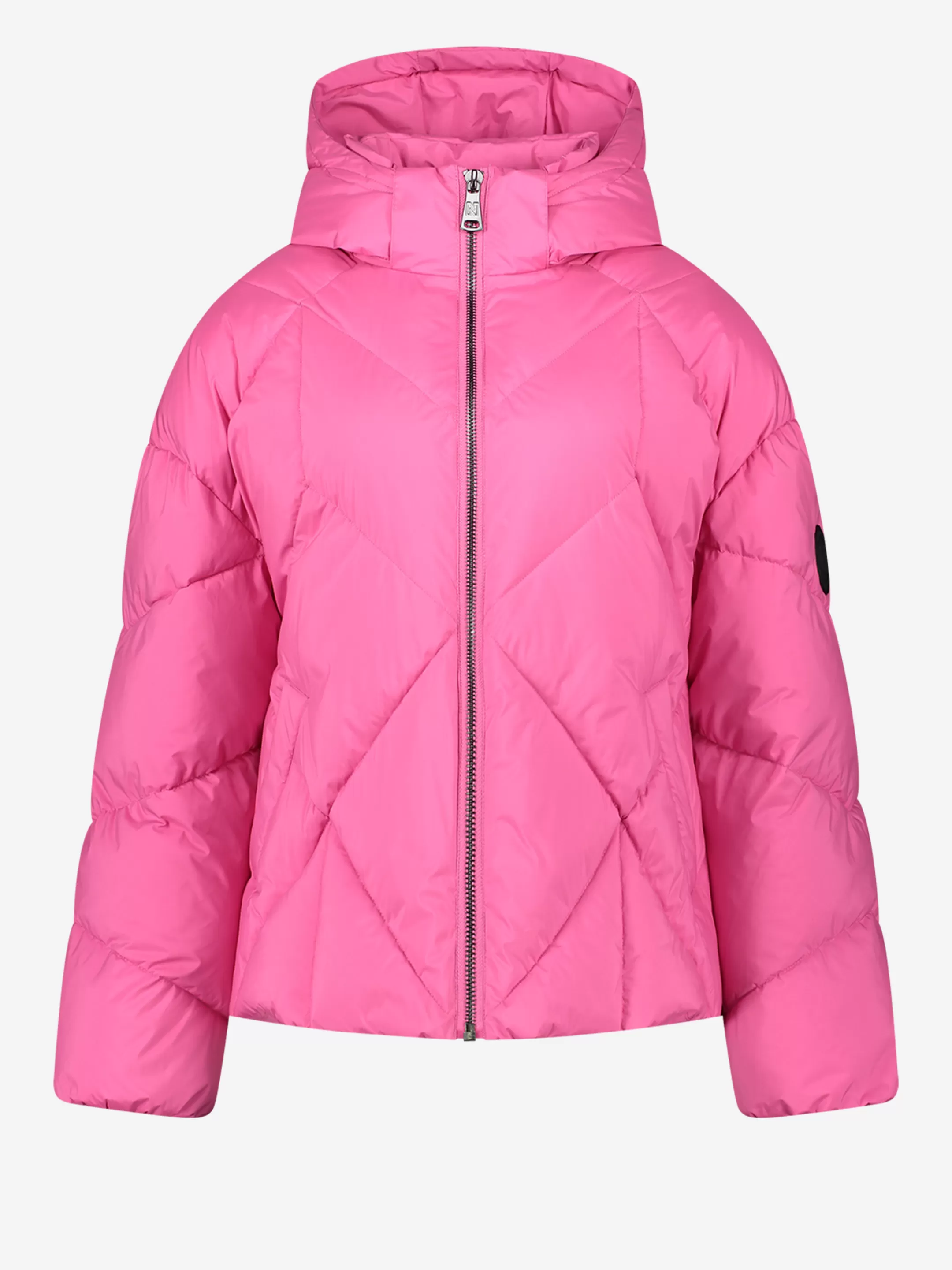 Fashion NIKKIE Puffer coat with hood Raspberry Rose