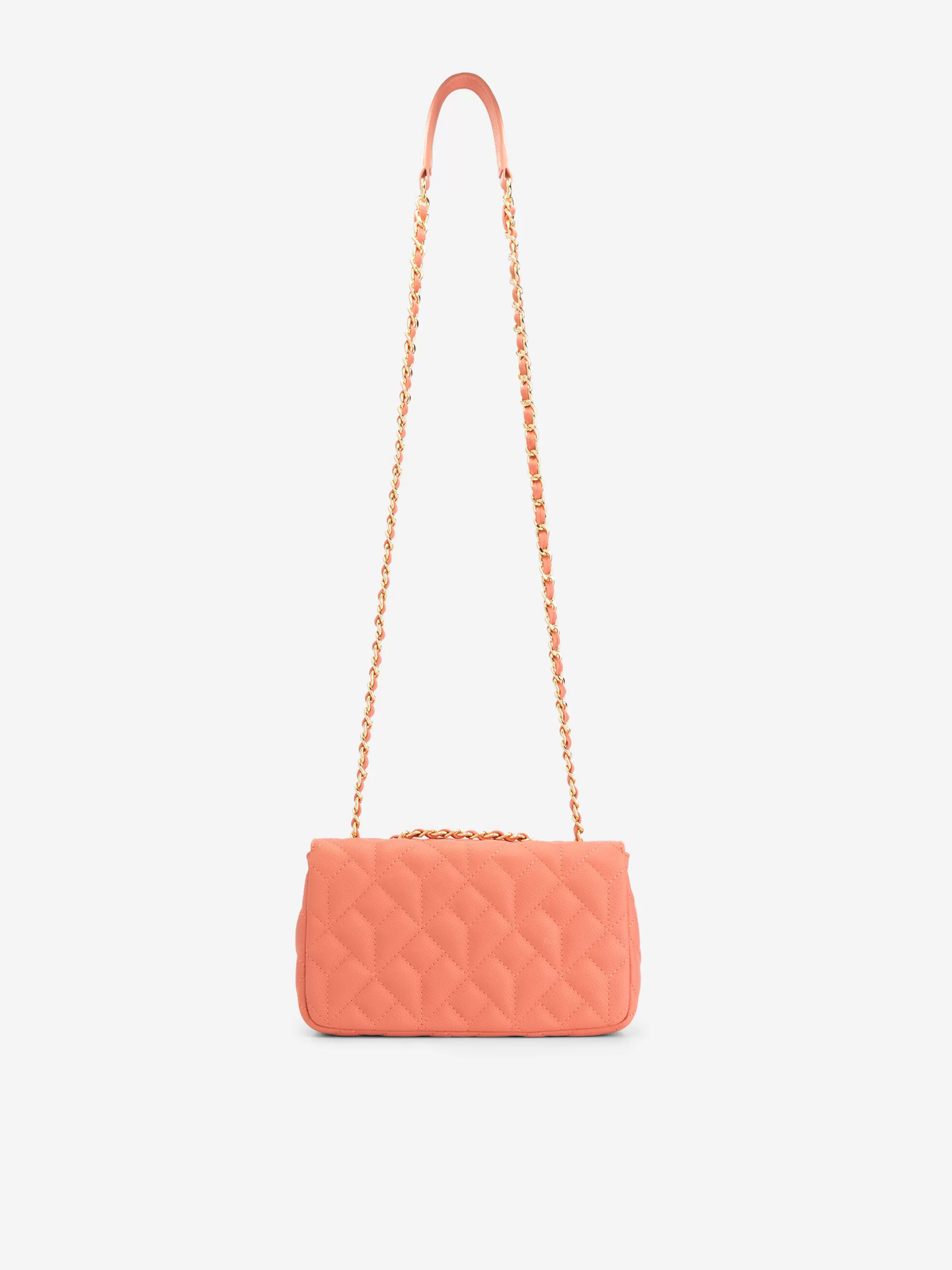 Fashion NIKKIE Quilted shoulderbag with chain Sugar Coral