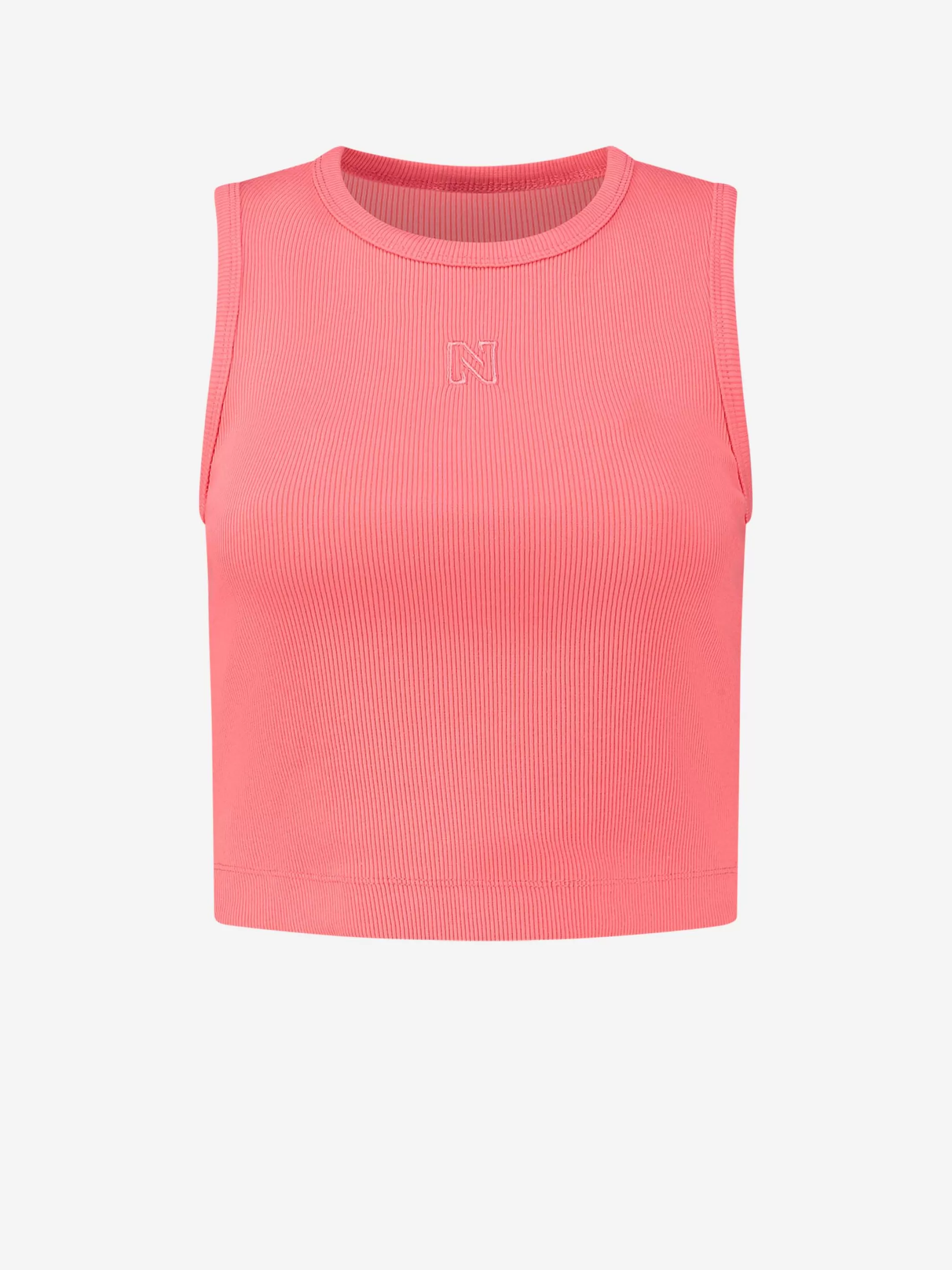 Online NIKKIE Rib top Sugar Coral