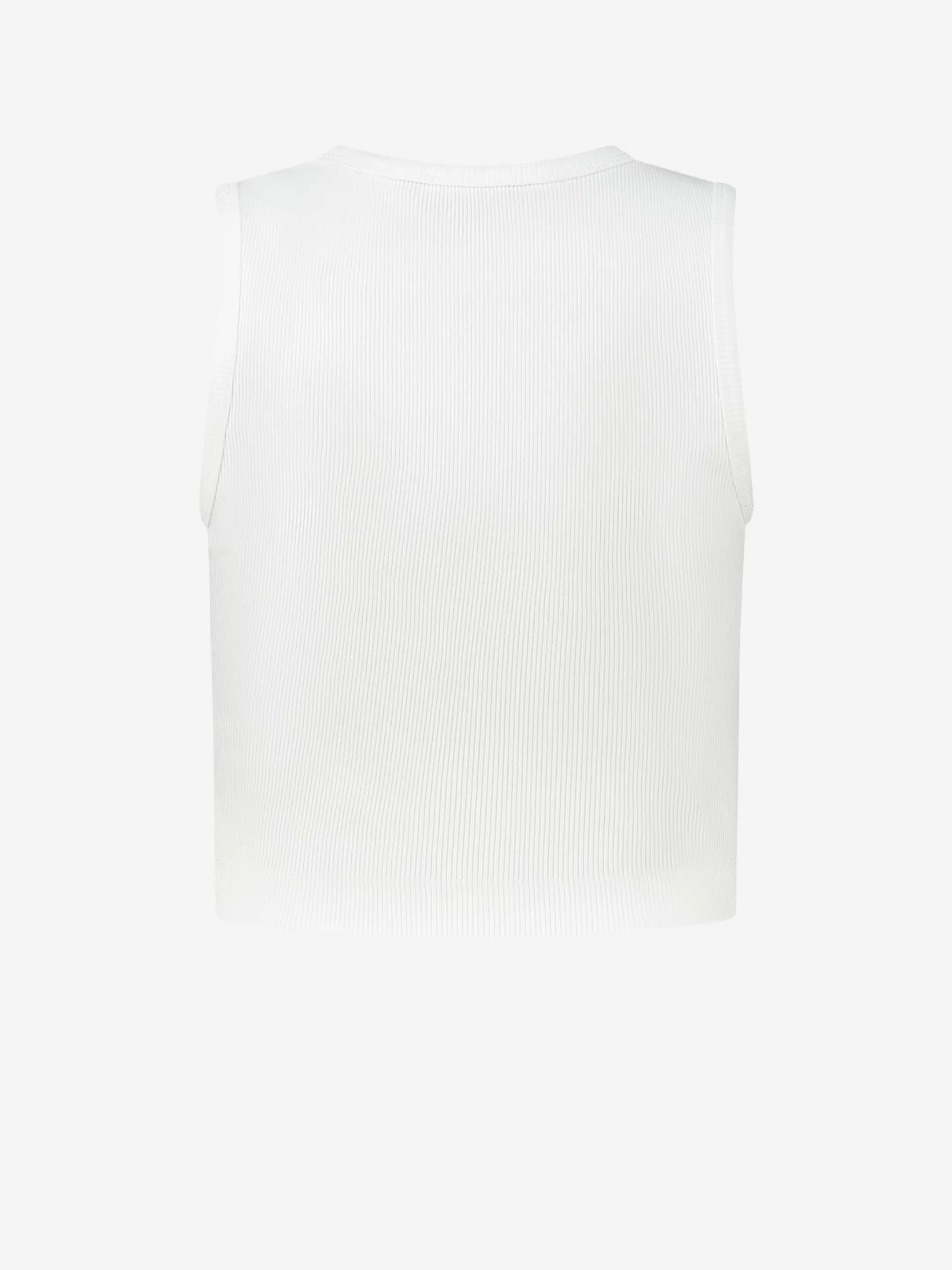 Outlet NIKKIE Rib top Star White