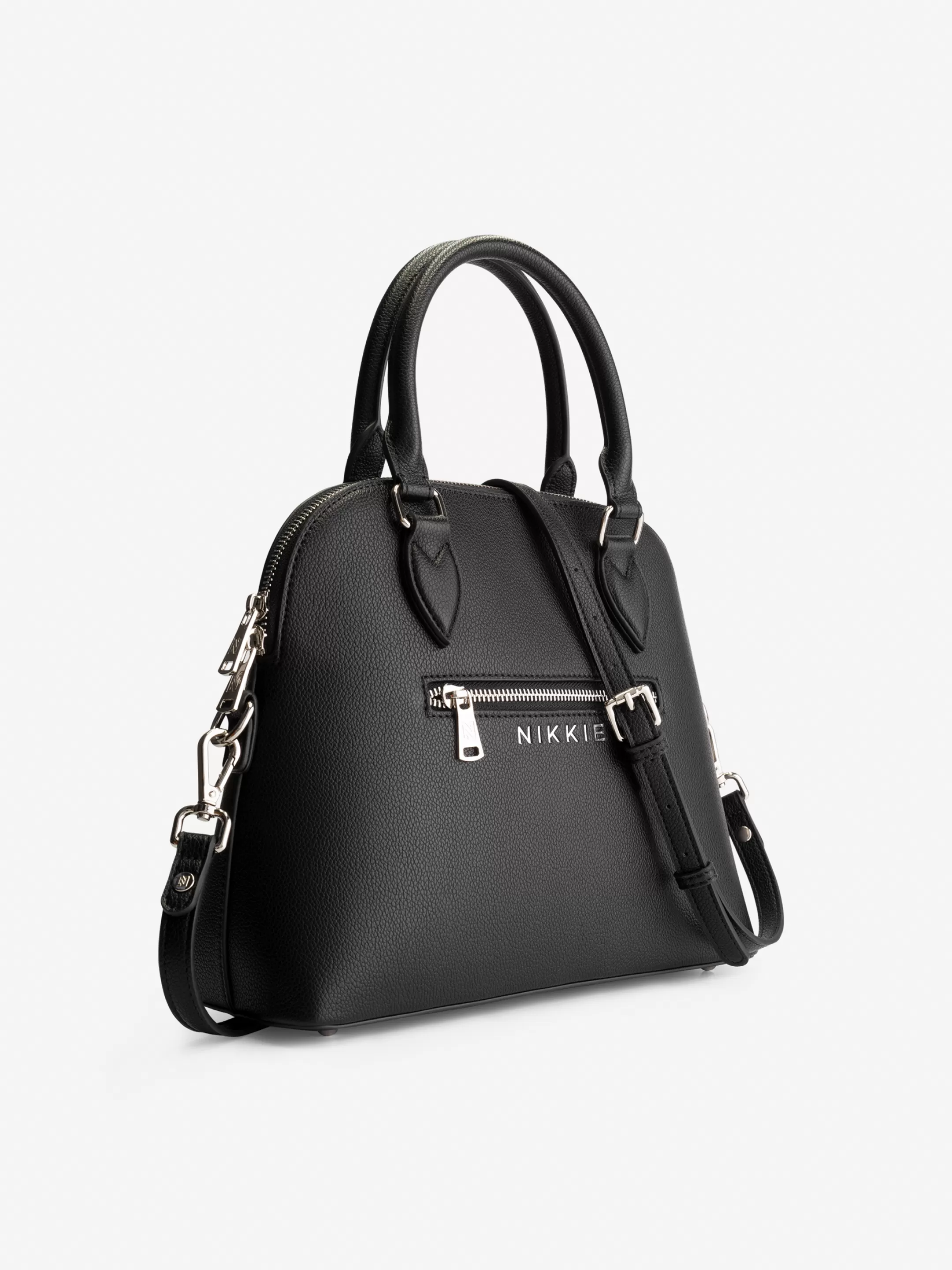 Outlet NIKKIE Round shape handbag Black