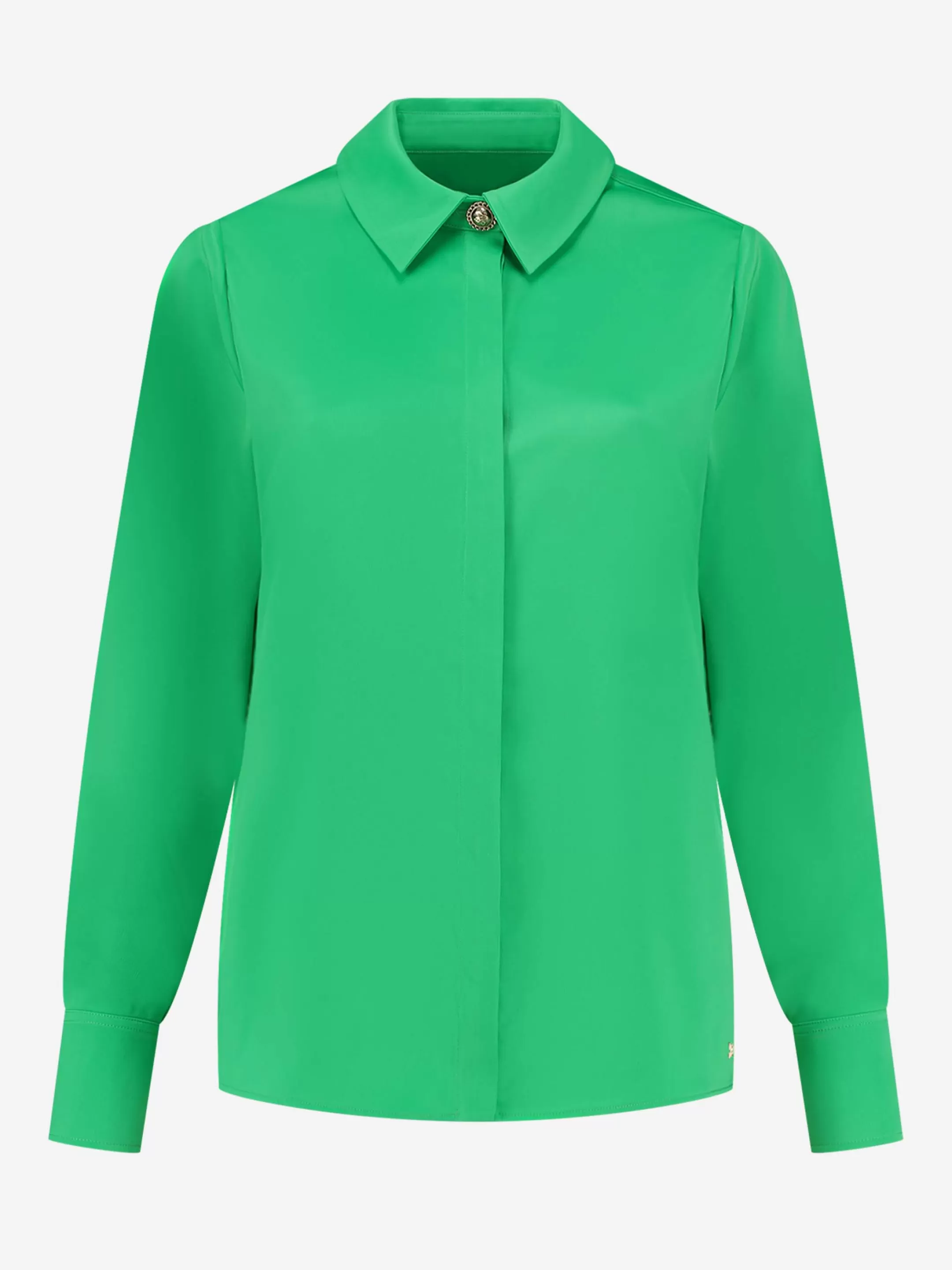 Online NIKKIE Satin look blouse Fern Green