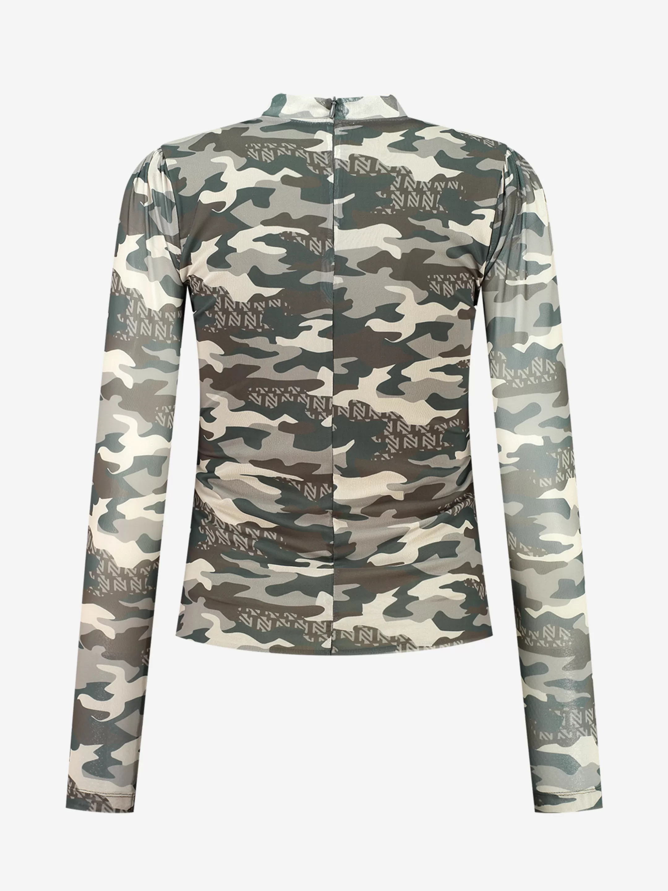 Store NIKKIE Semitransparent Fitted top Combat Green