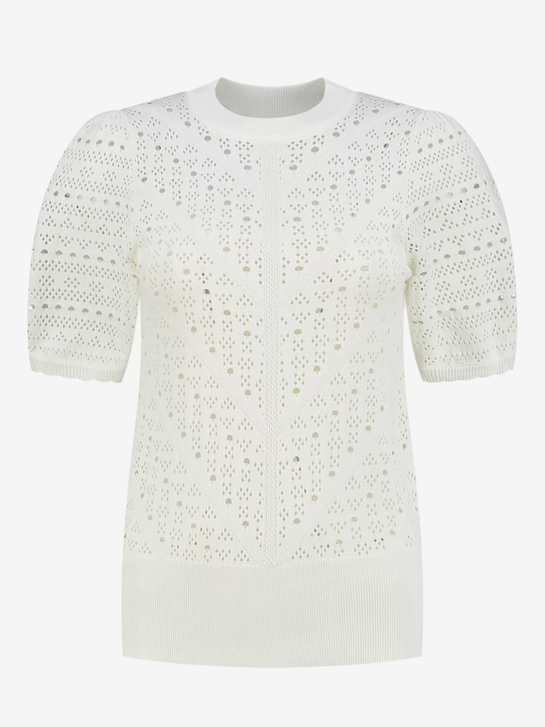 Cheap NIKKIE Semitransparent top Star White