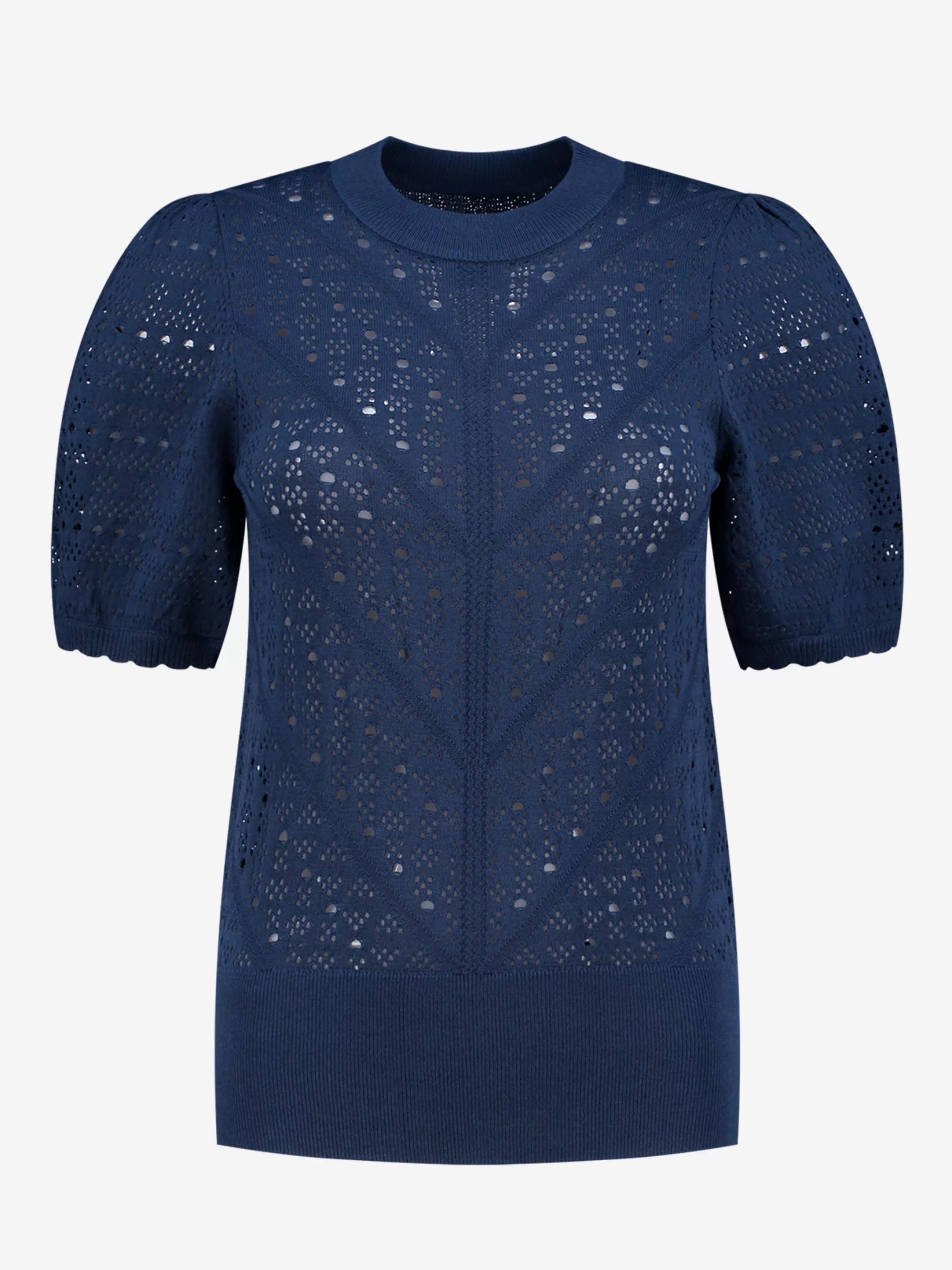 New NIKKIE Semitransparent top Deep blue
