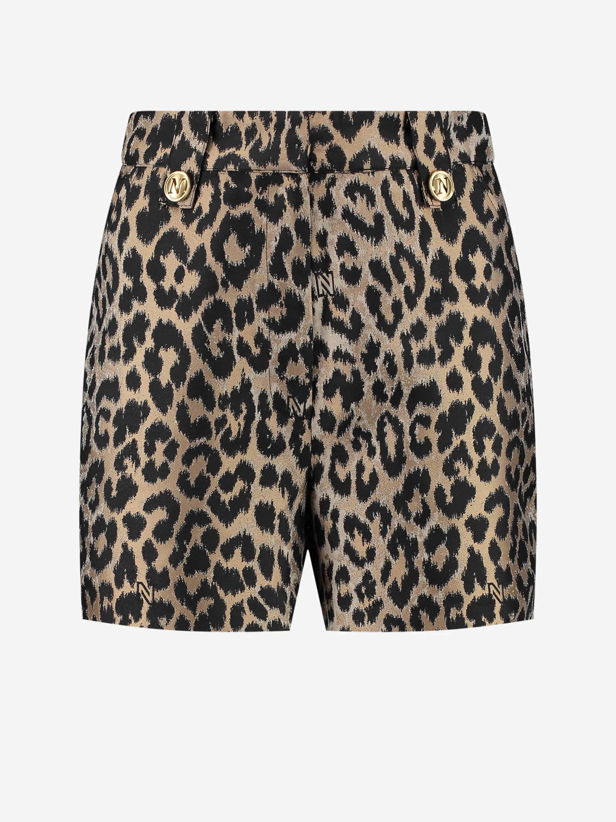 Sale NIKKIE Short with animal print Cashew