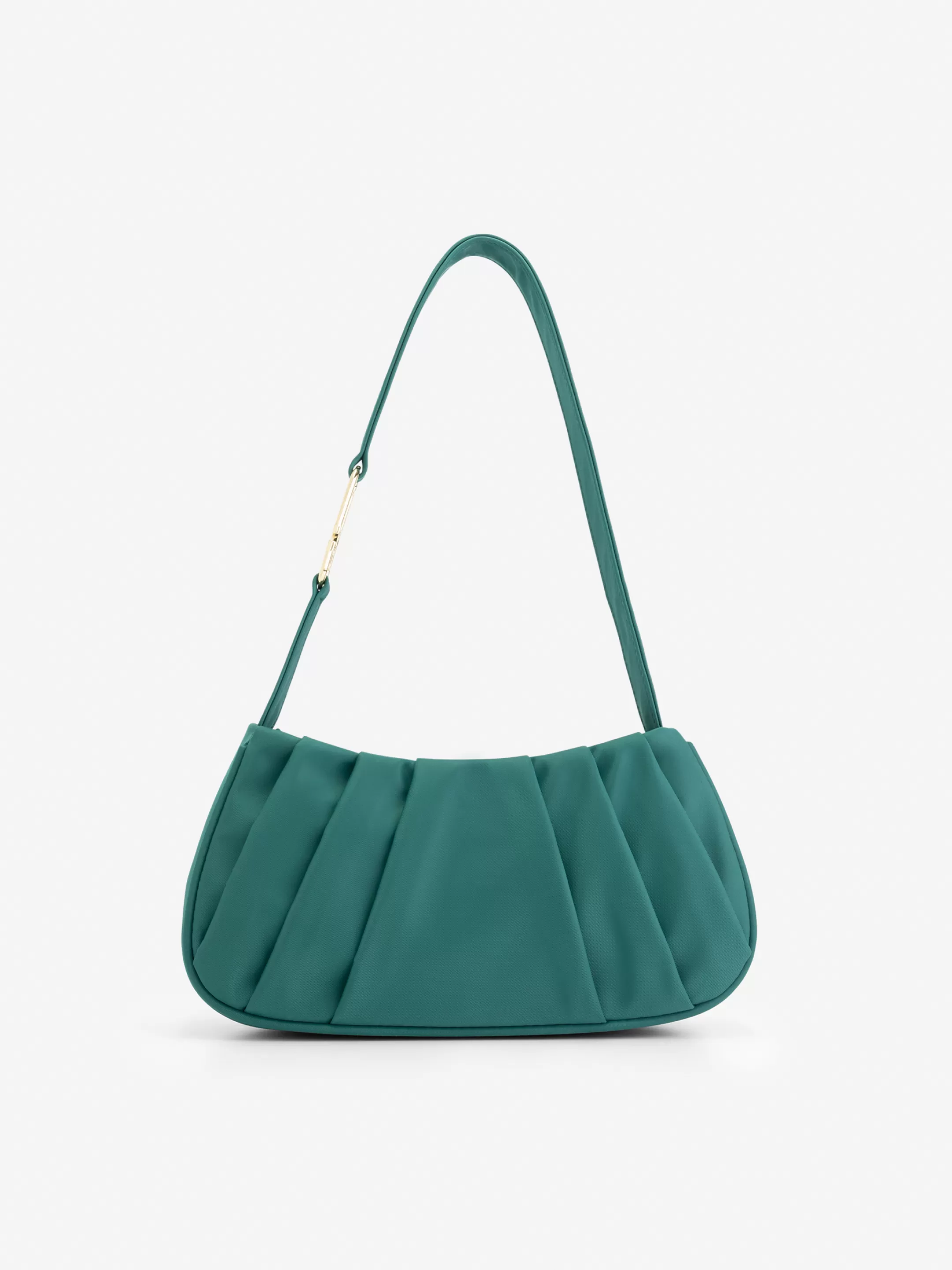 Shop NIKKIE Shoulderbag with N logo plate Garden Green