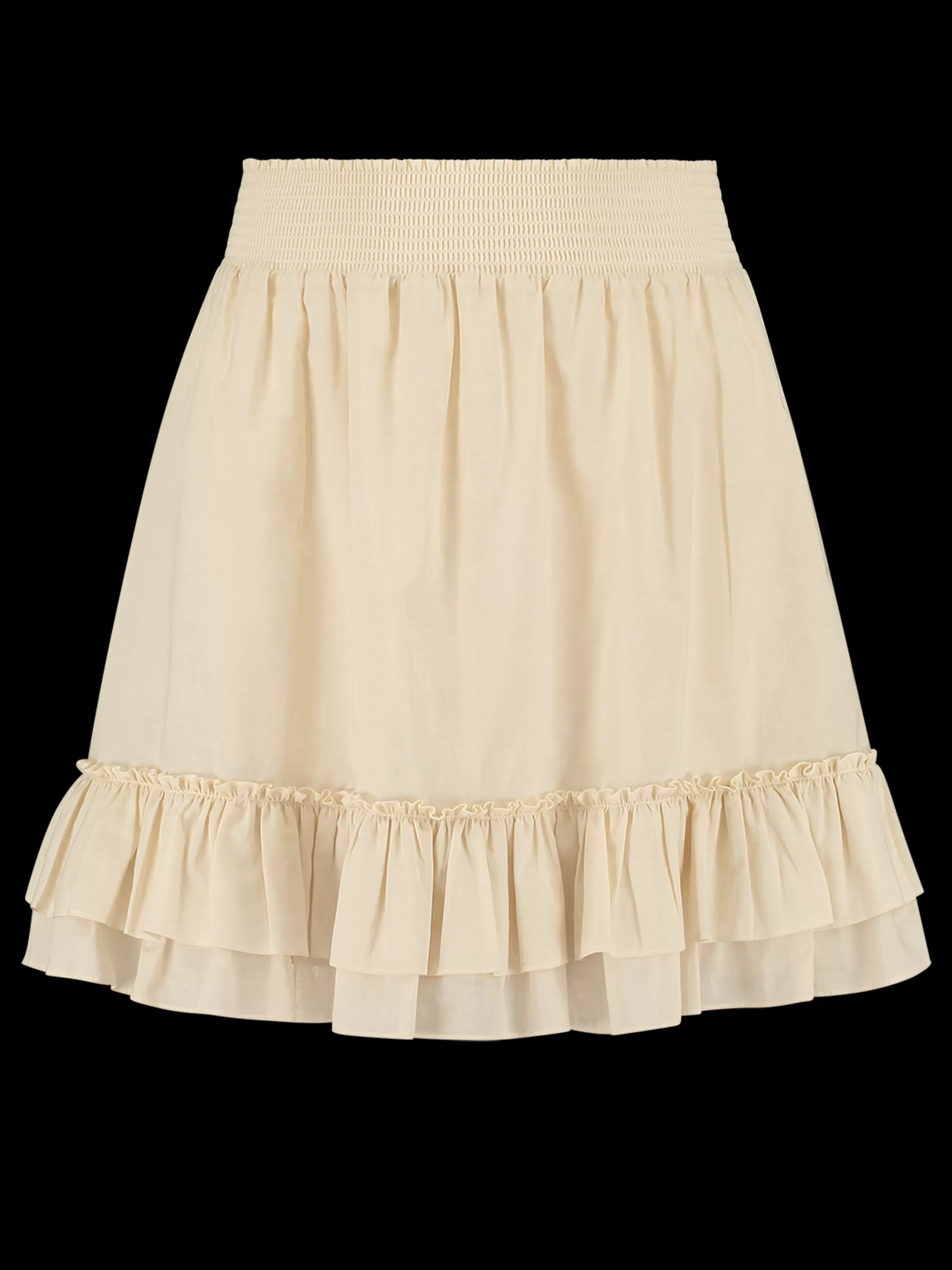Fashion NIKKIE SKIRT WITH RUFFLES Dusty White
