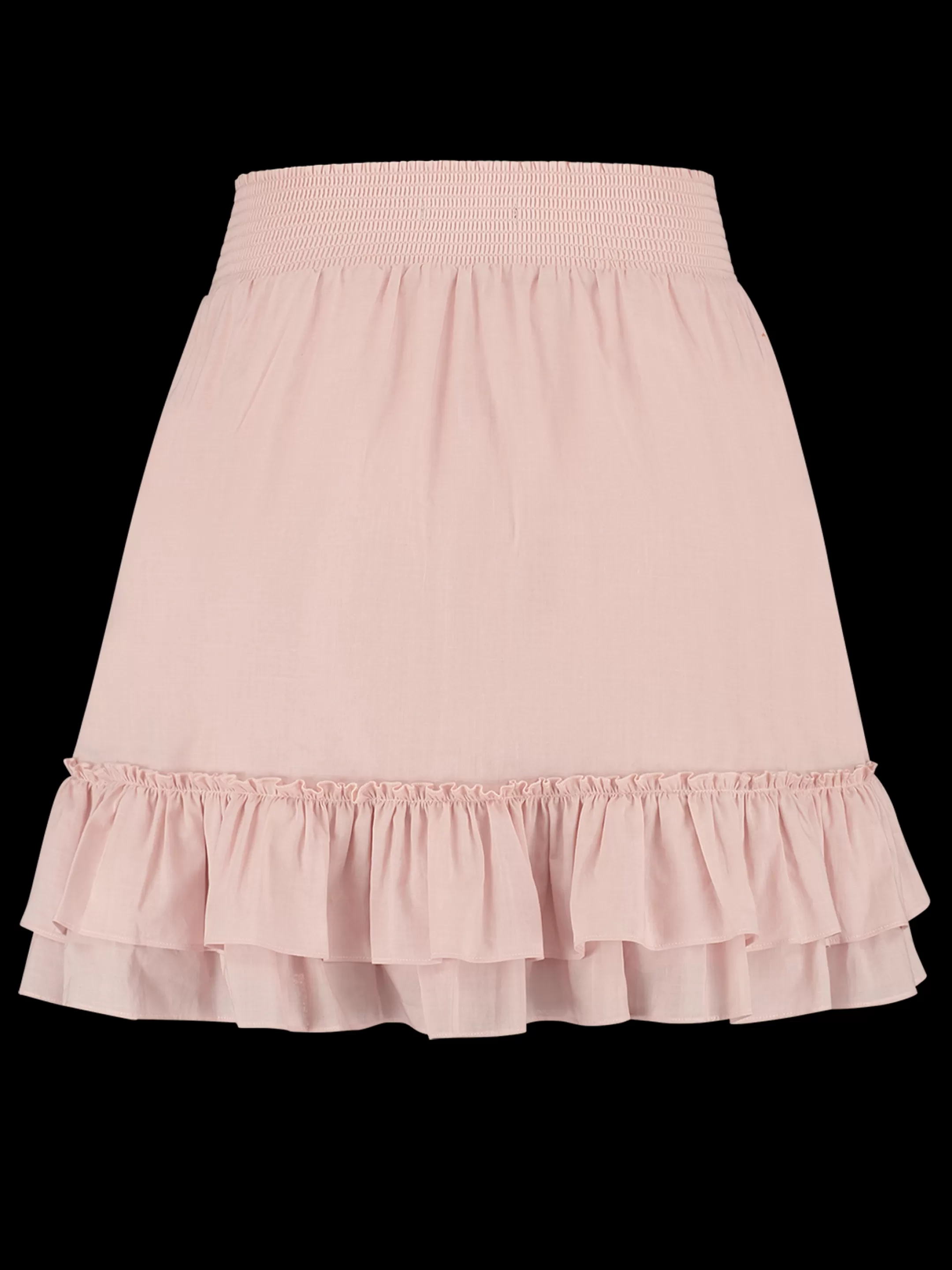 Clearance NIKKIE SKIRT WITH RUFFLES Rose Smoke