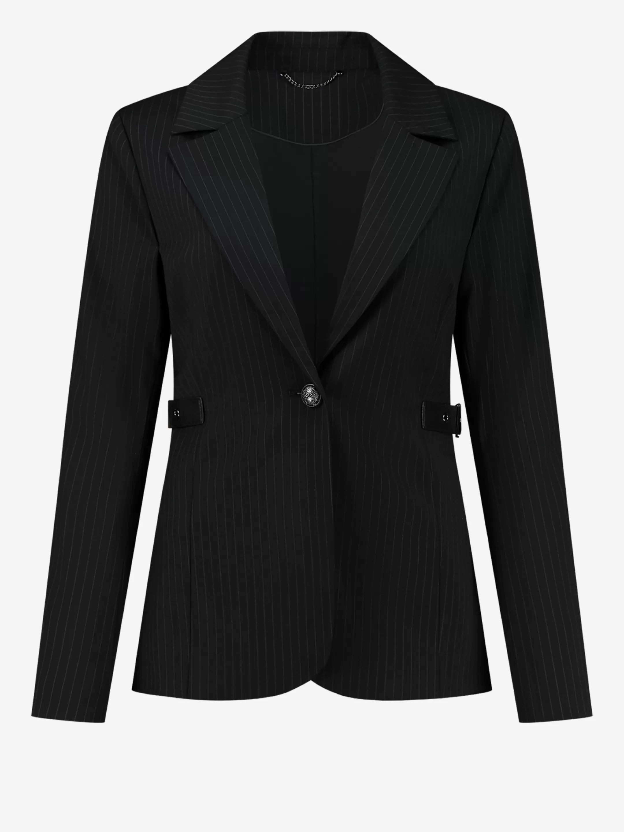 Sale NIKKIE Striped blazer Black