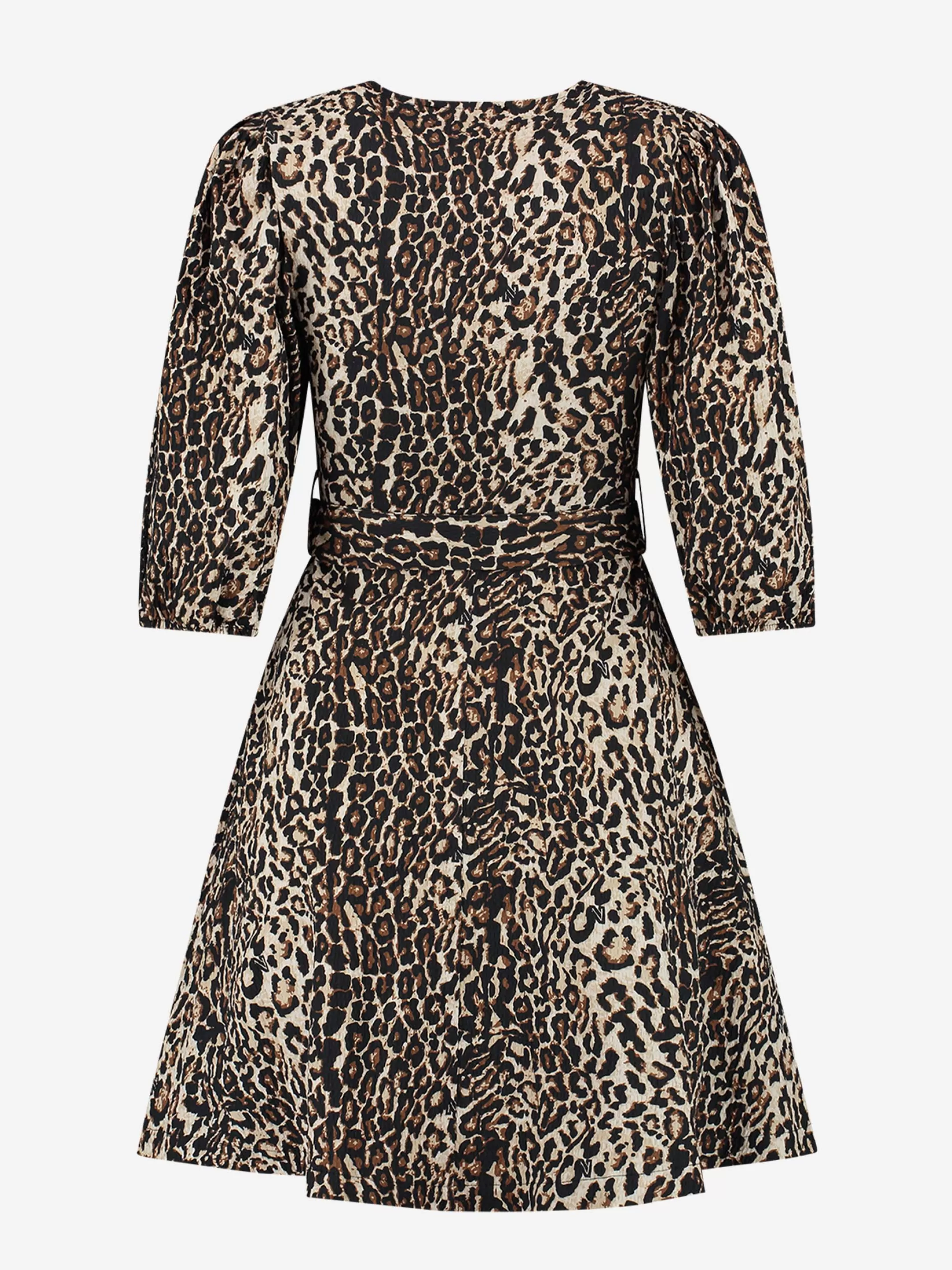Clearance NIKKIE Structered dress with belt Dust/Black