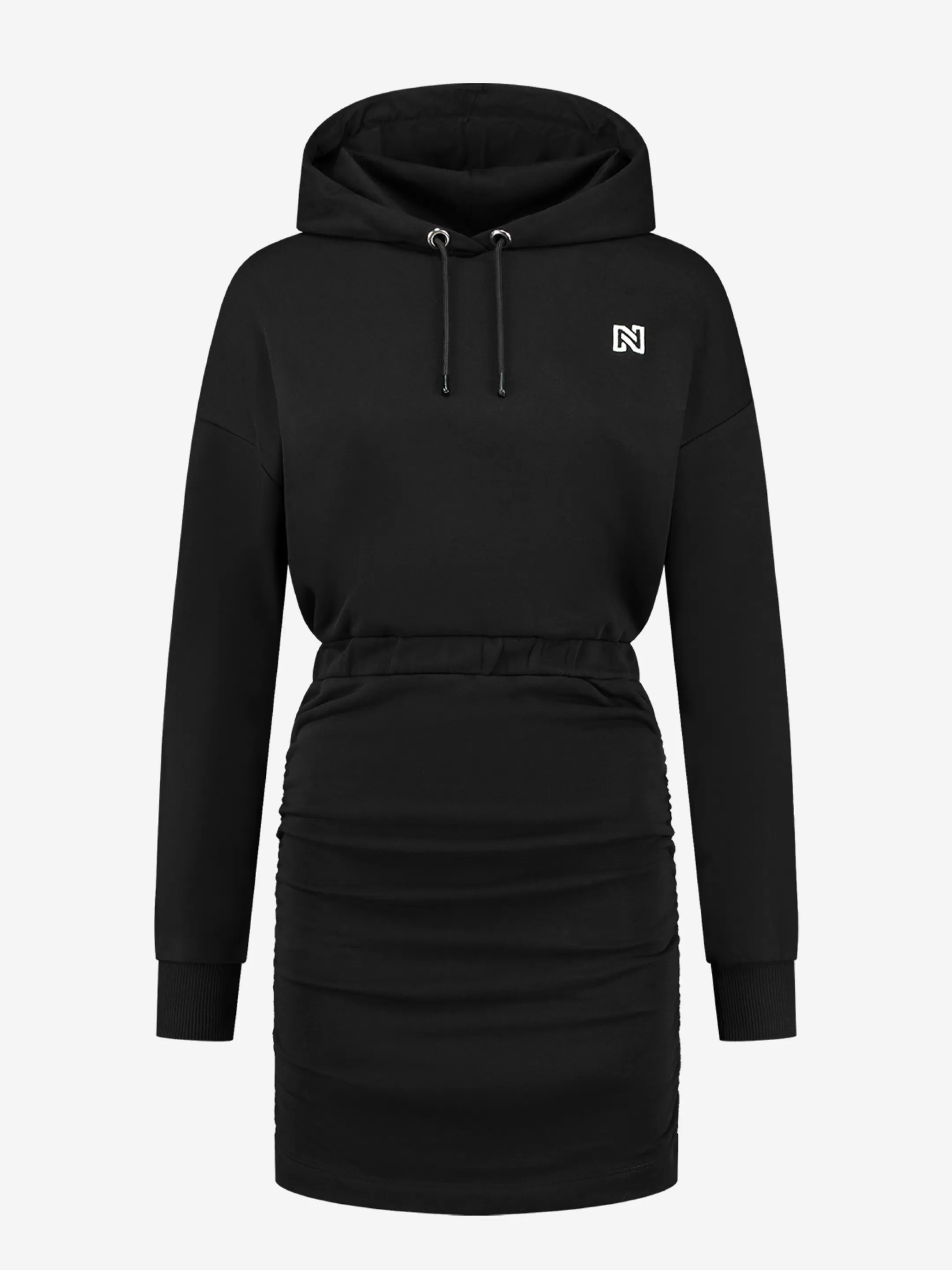 Cheap NIKKIE Sweat dress with hood Black