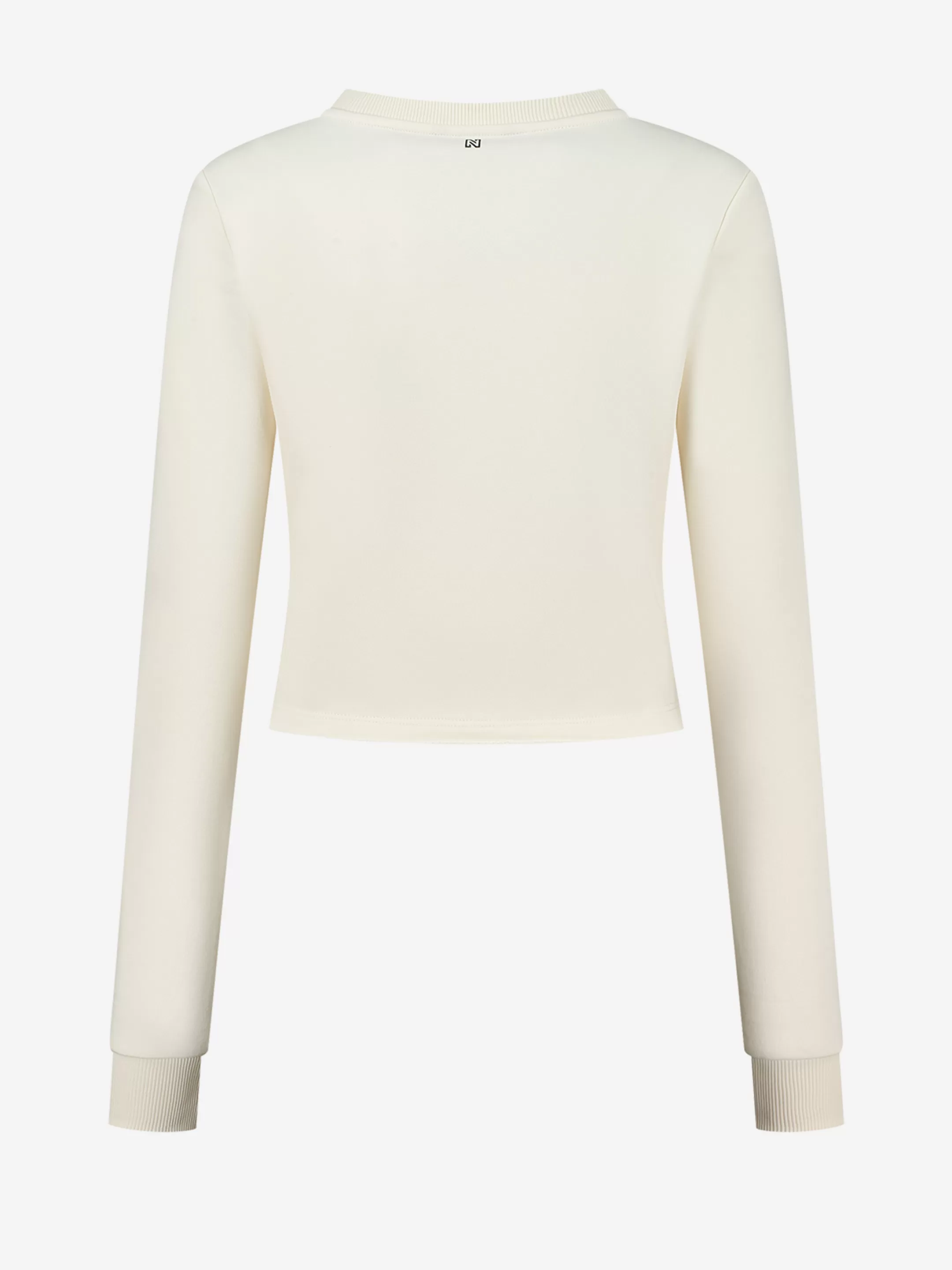 New NIKKIE Sweater with necklace print Pearl