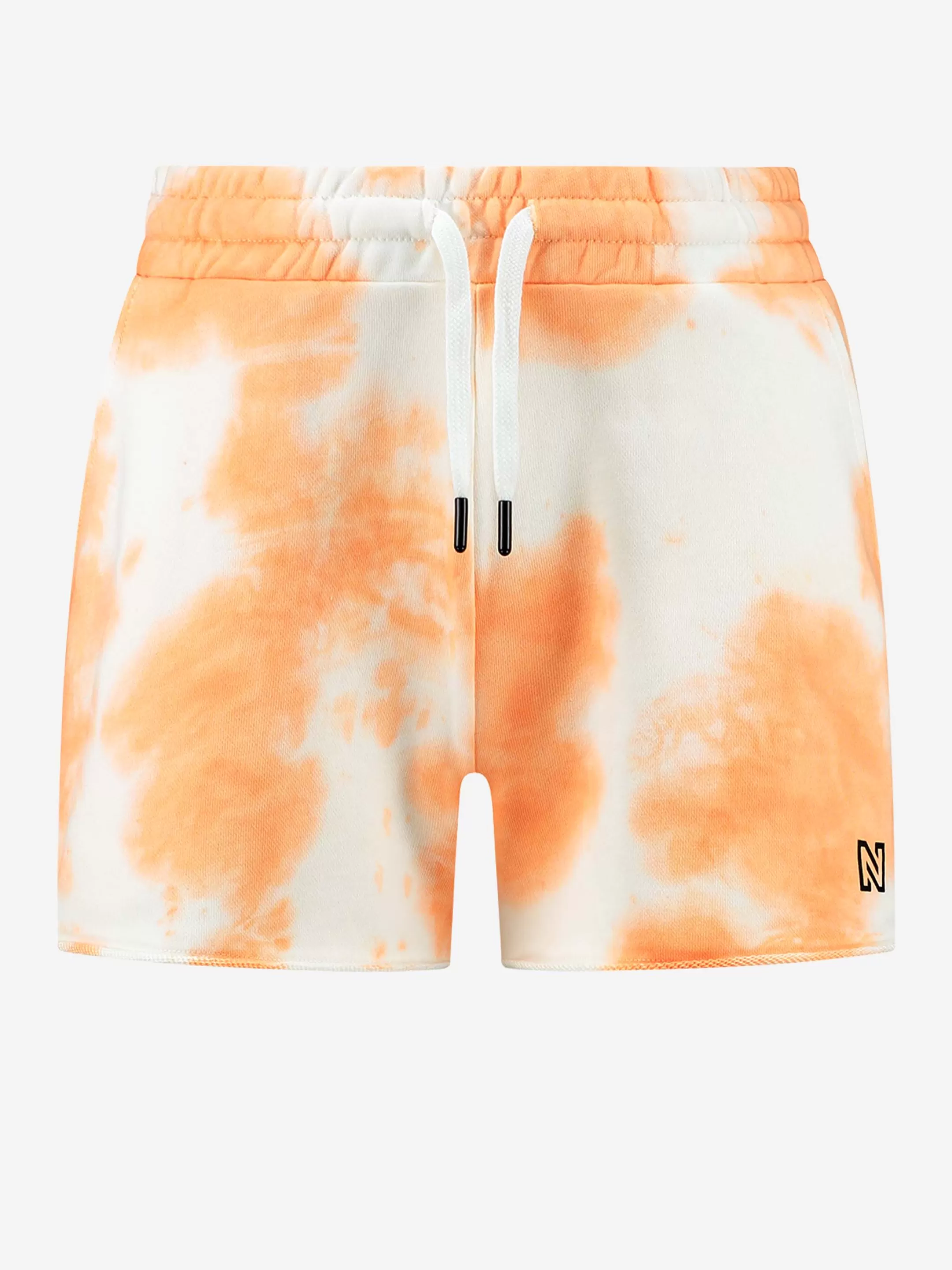 Flash Sale NIKKIE Tie Dye Mid rise shorts with cord Paprika/Star White