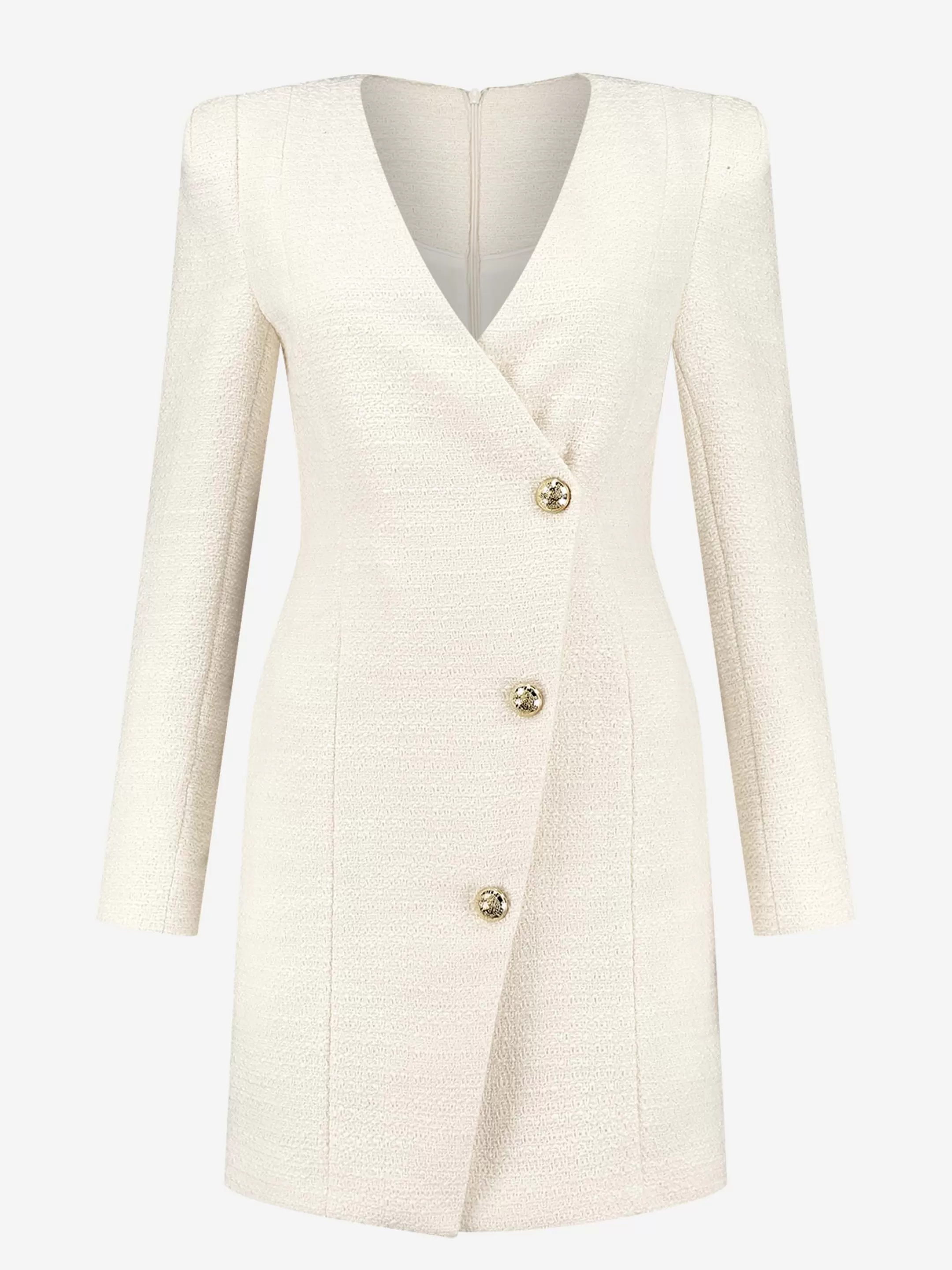 Flash Sale NIKKIE Tweed blazer dress Pearl