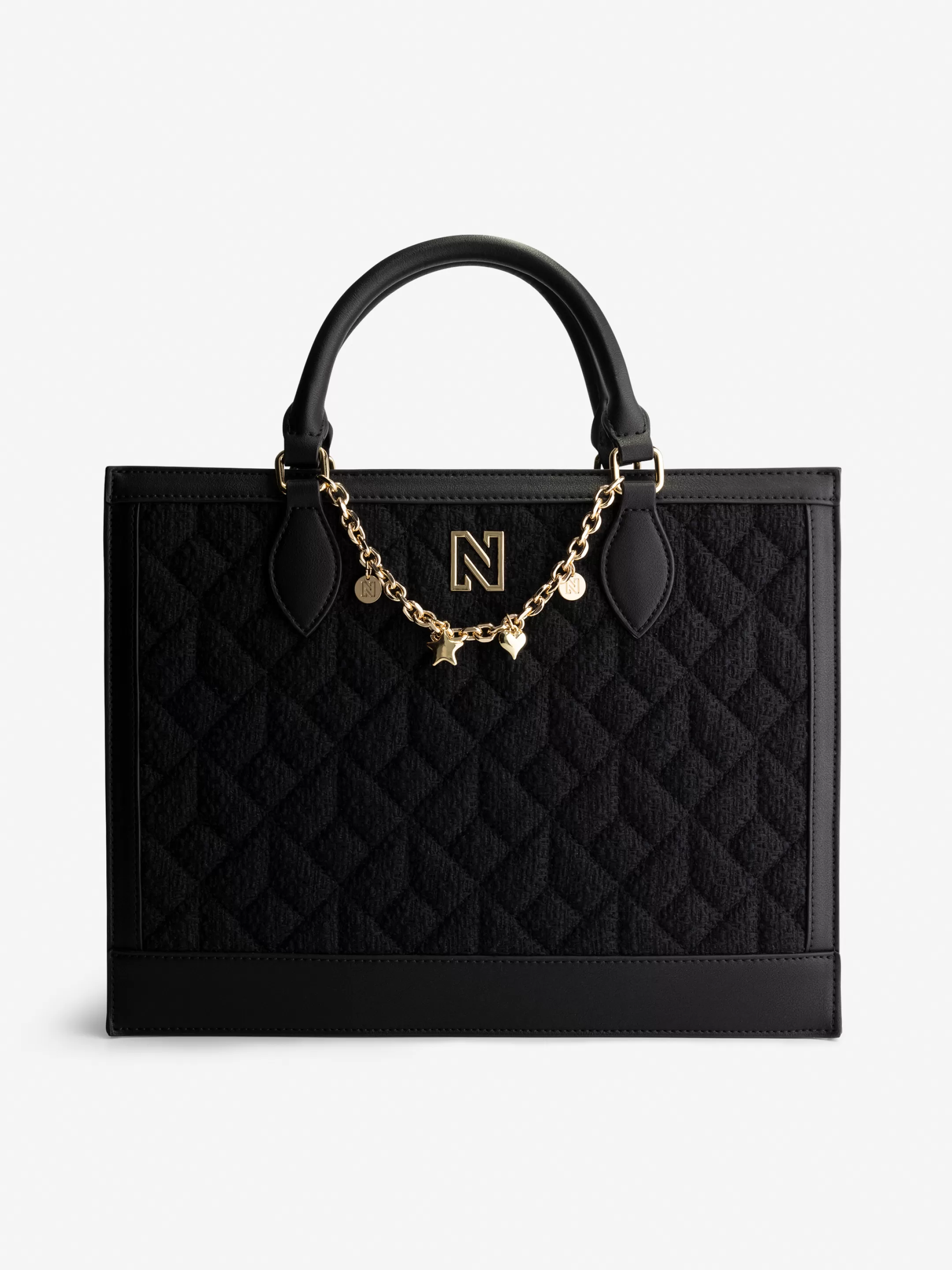 Outlet NIKKIE Tweed shopper Black
