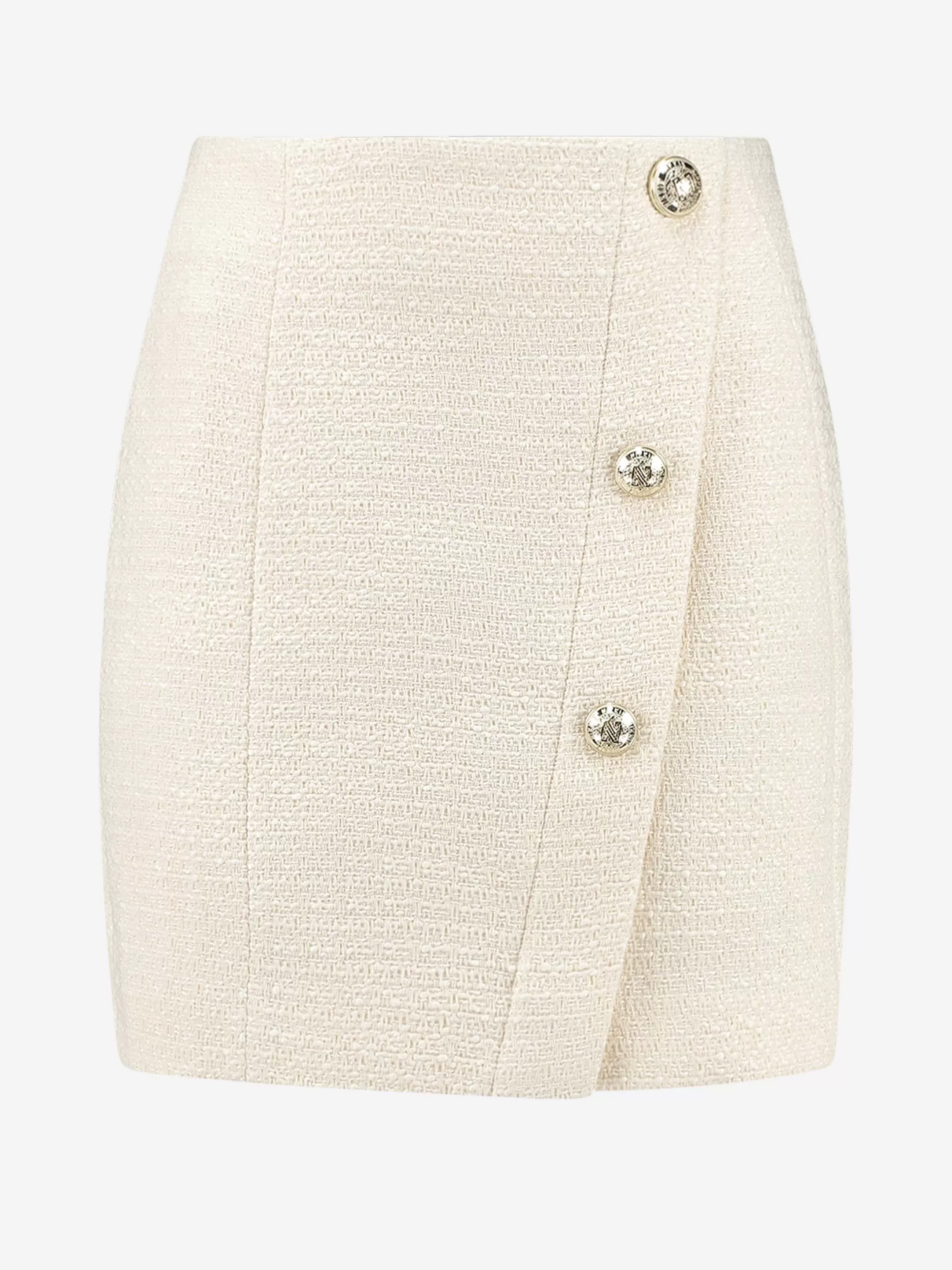 Flash Sale NIKKIE Tweed skirt with high rise Pearl