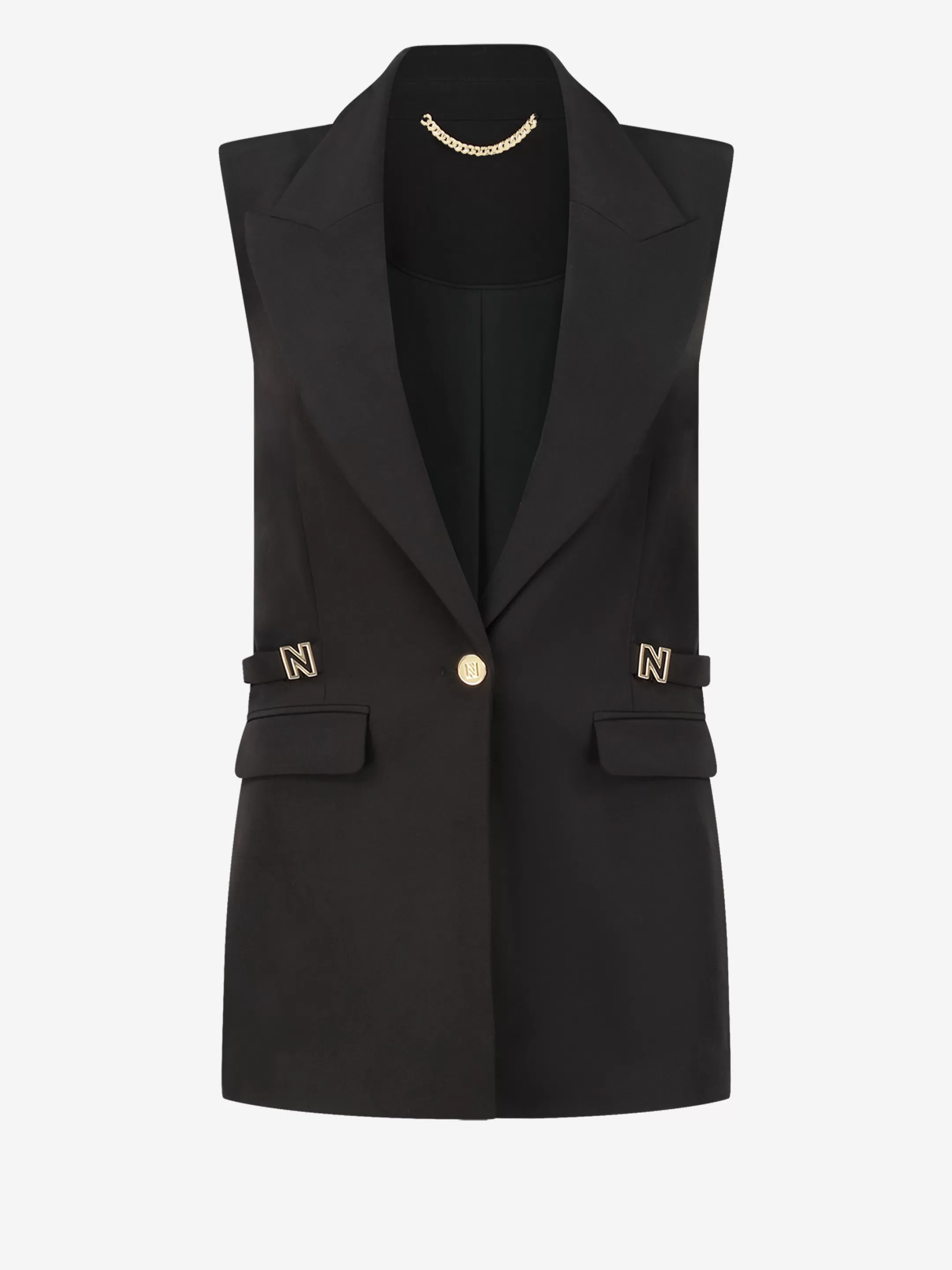 Outlet NIKKIE Waistcoat Black